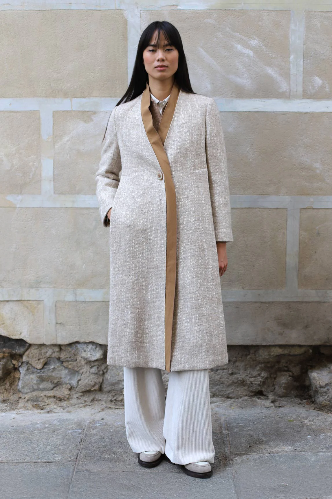 Abrigo Lotta beige - Image 3