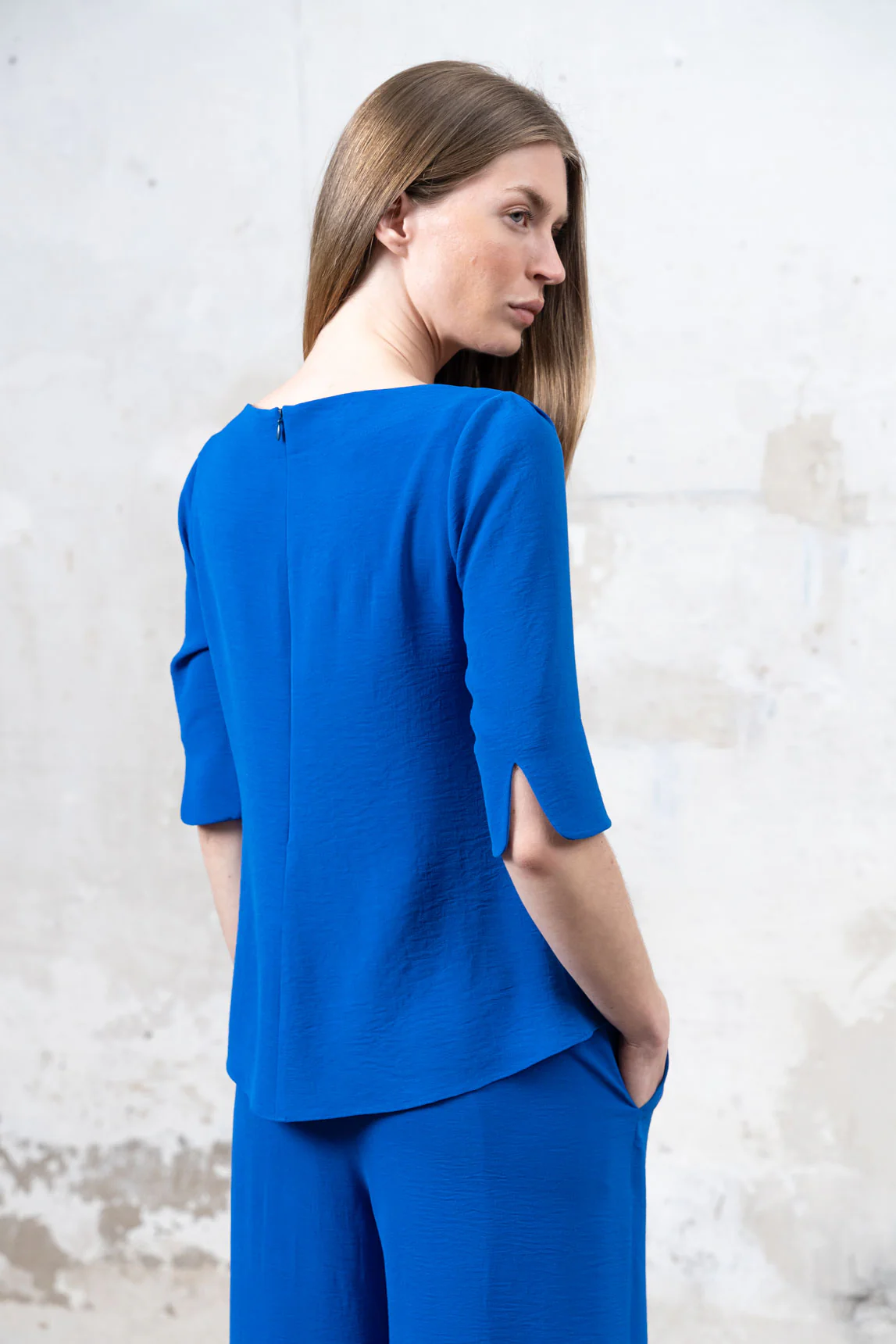 Blusa Elini azul - Image 4