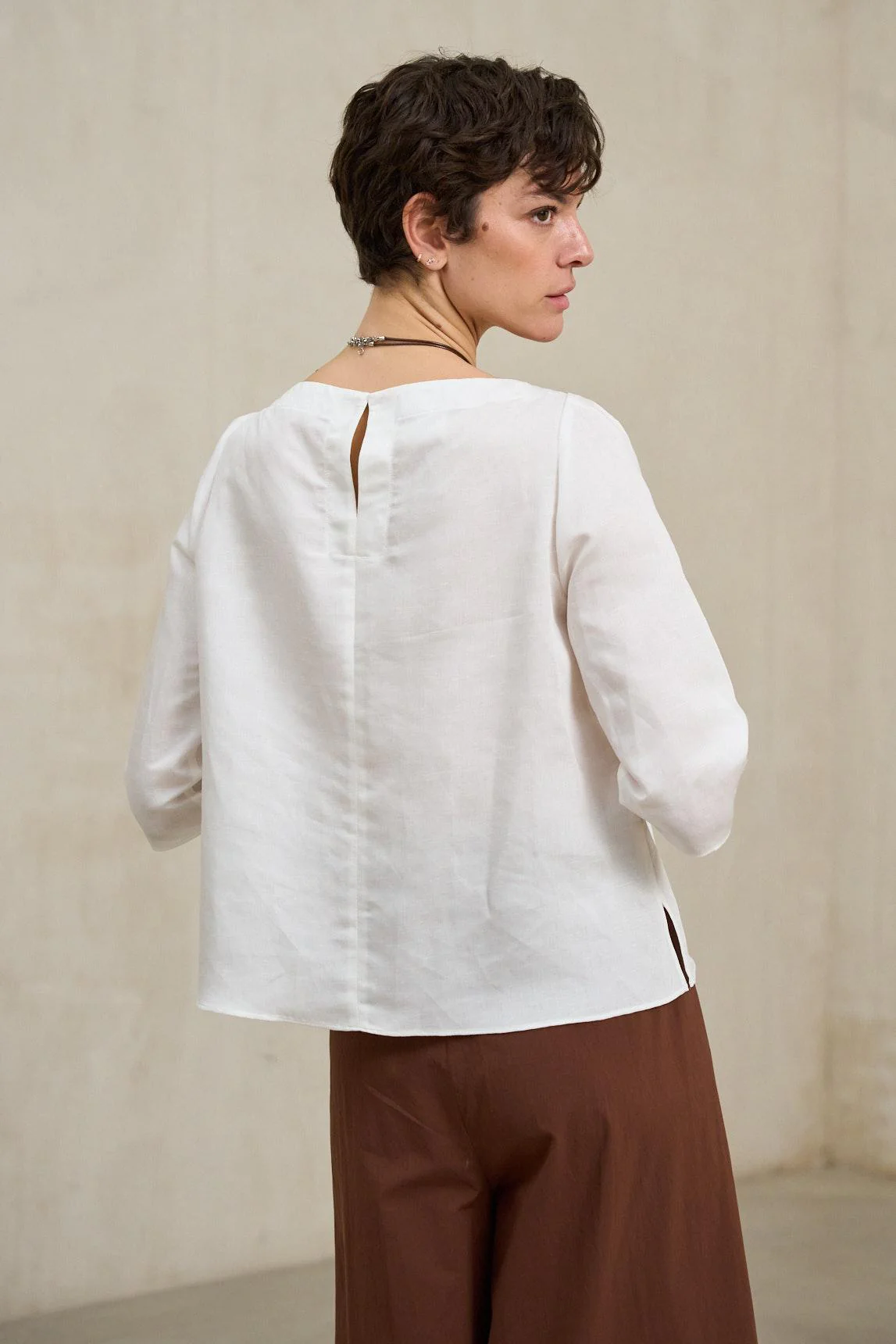 Blusa Évania blanco - Image 3