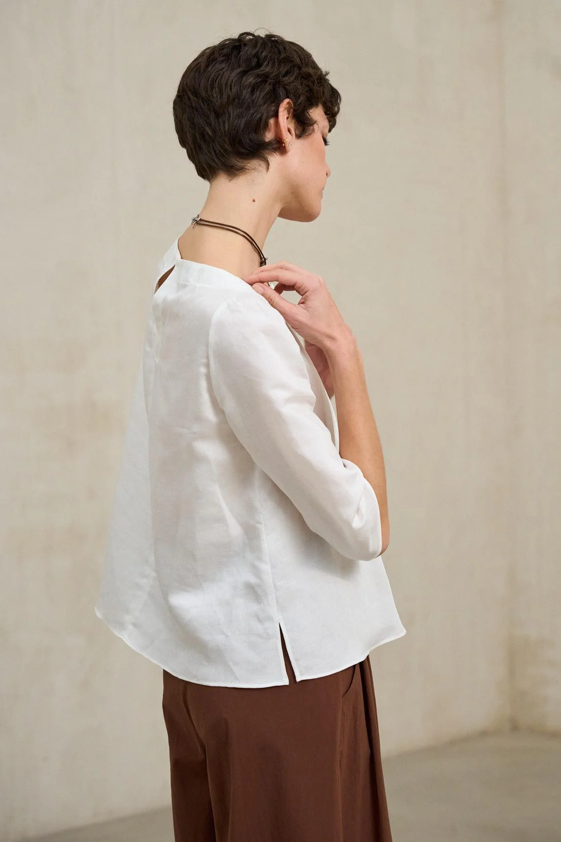 Blusa Évania blanco - Image 4