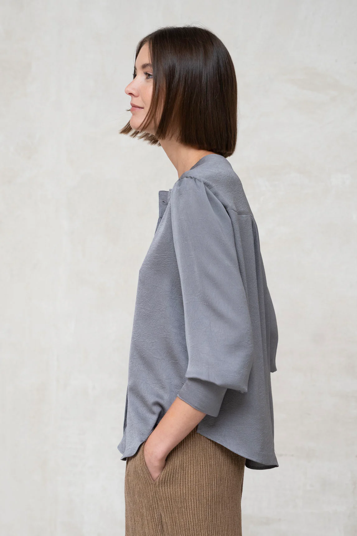 Blusa Fermo gris - Image 4