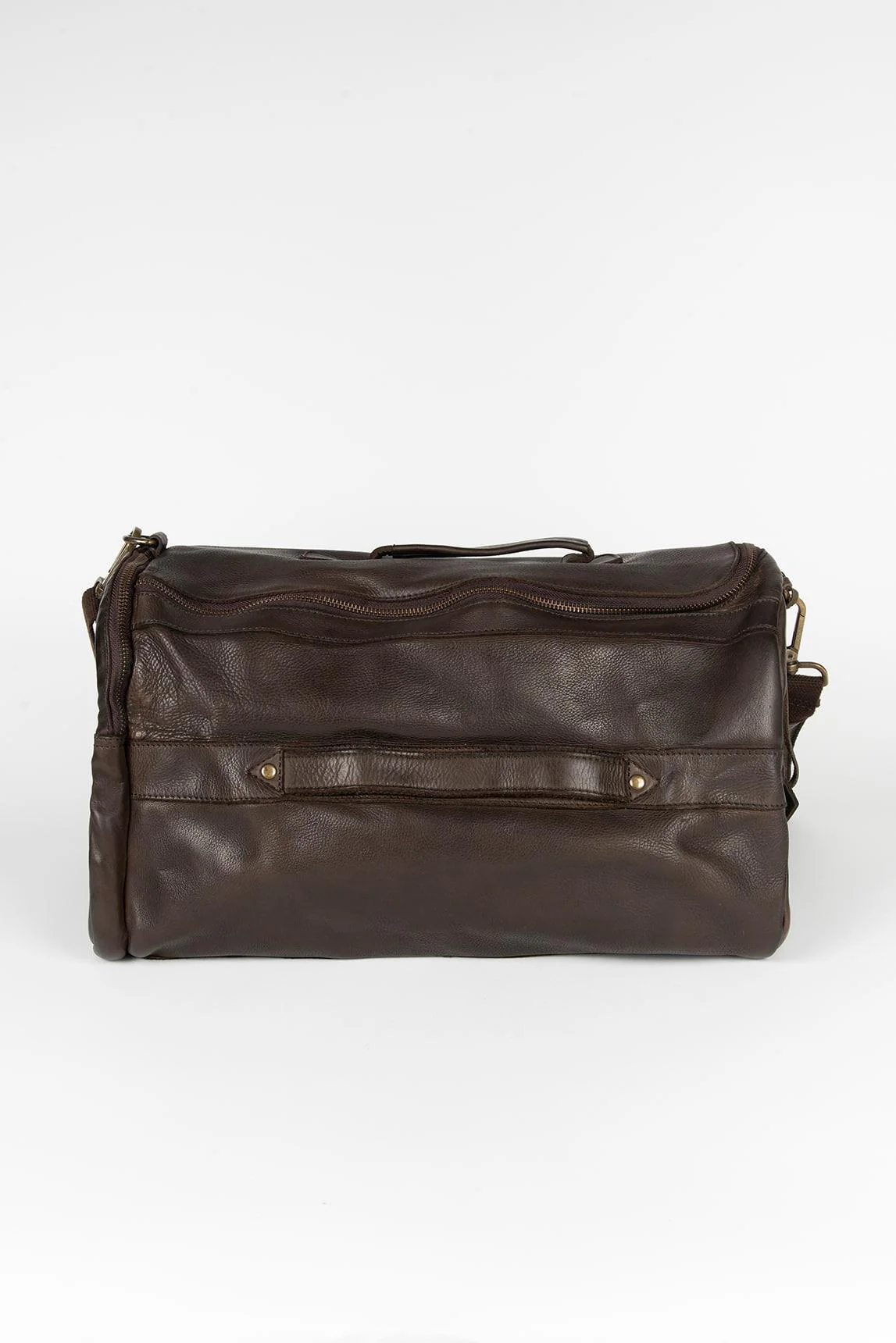 Bolso bandolera Marta Ponti Toll cuero marrón - Image 3