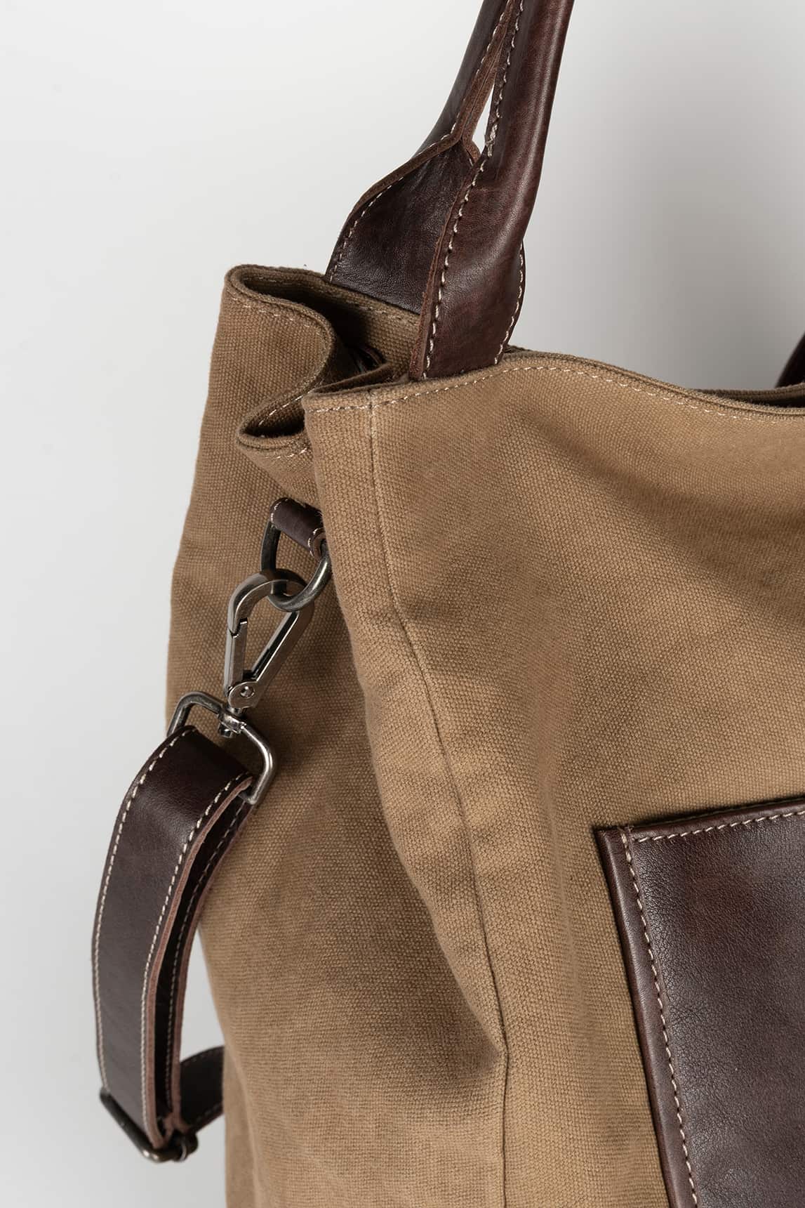 Bolso Elen camel grande - Image 2