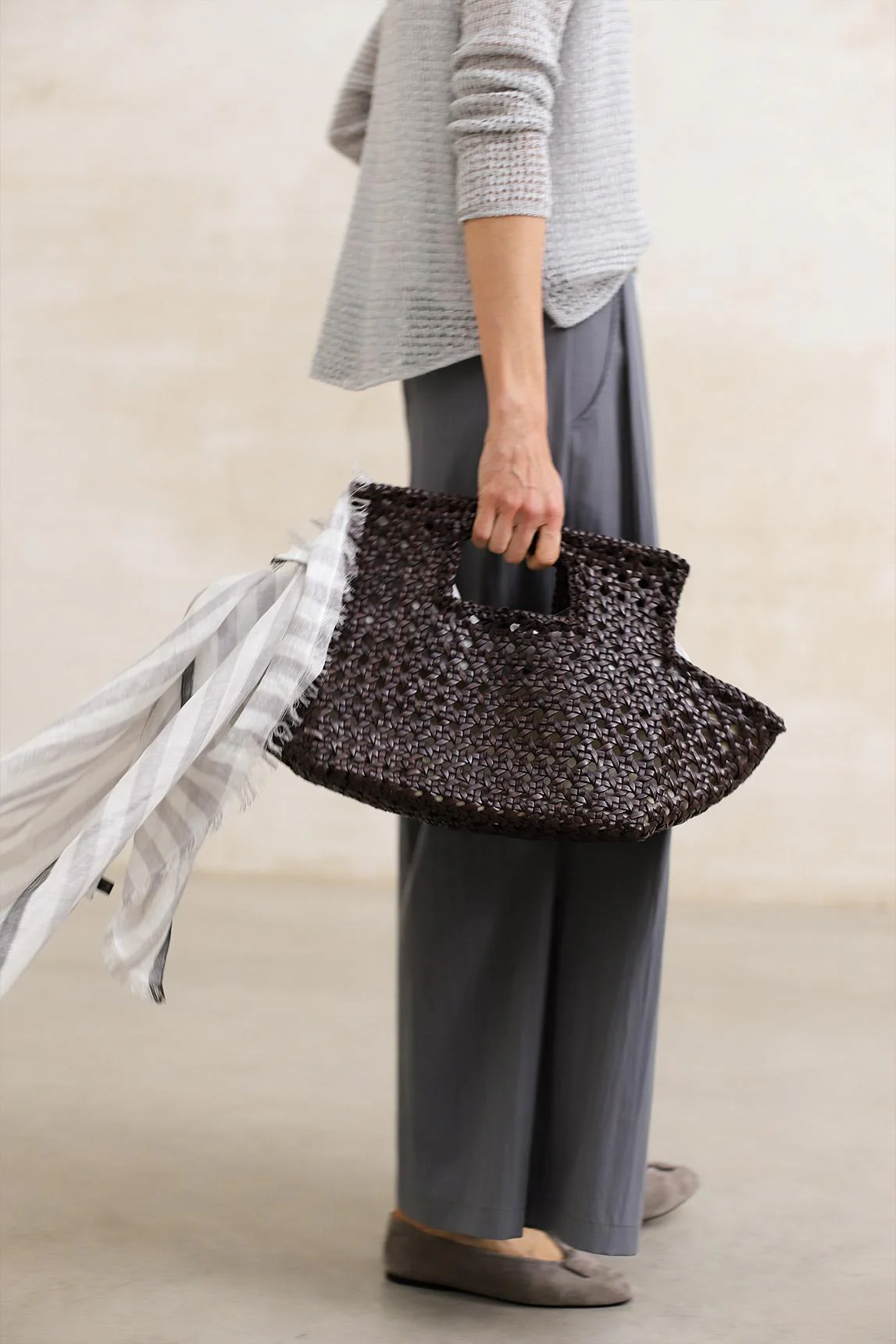 Bolso Saelis cuero marrón - Image 4