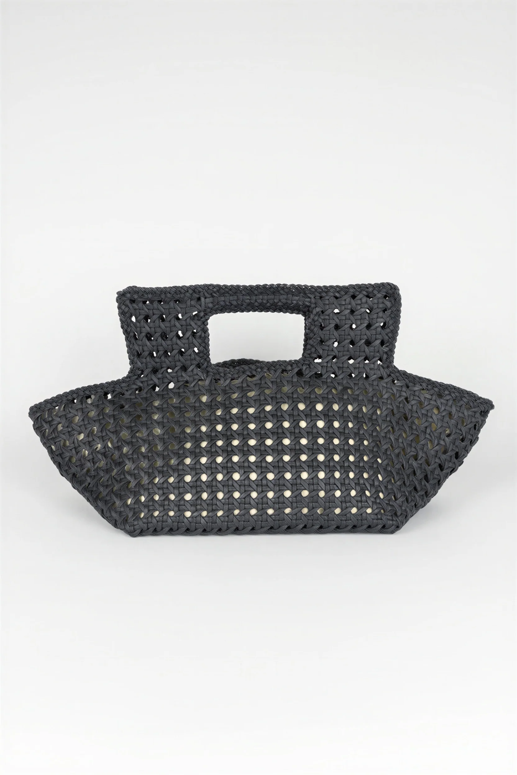 Bolso Saelis cuero gris antracita