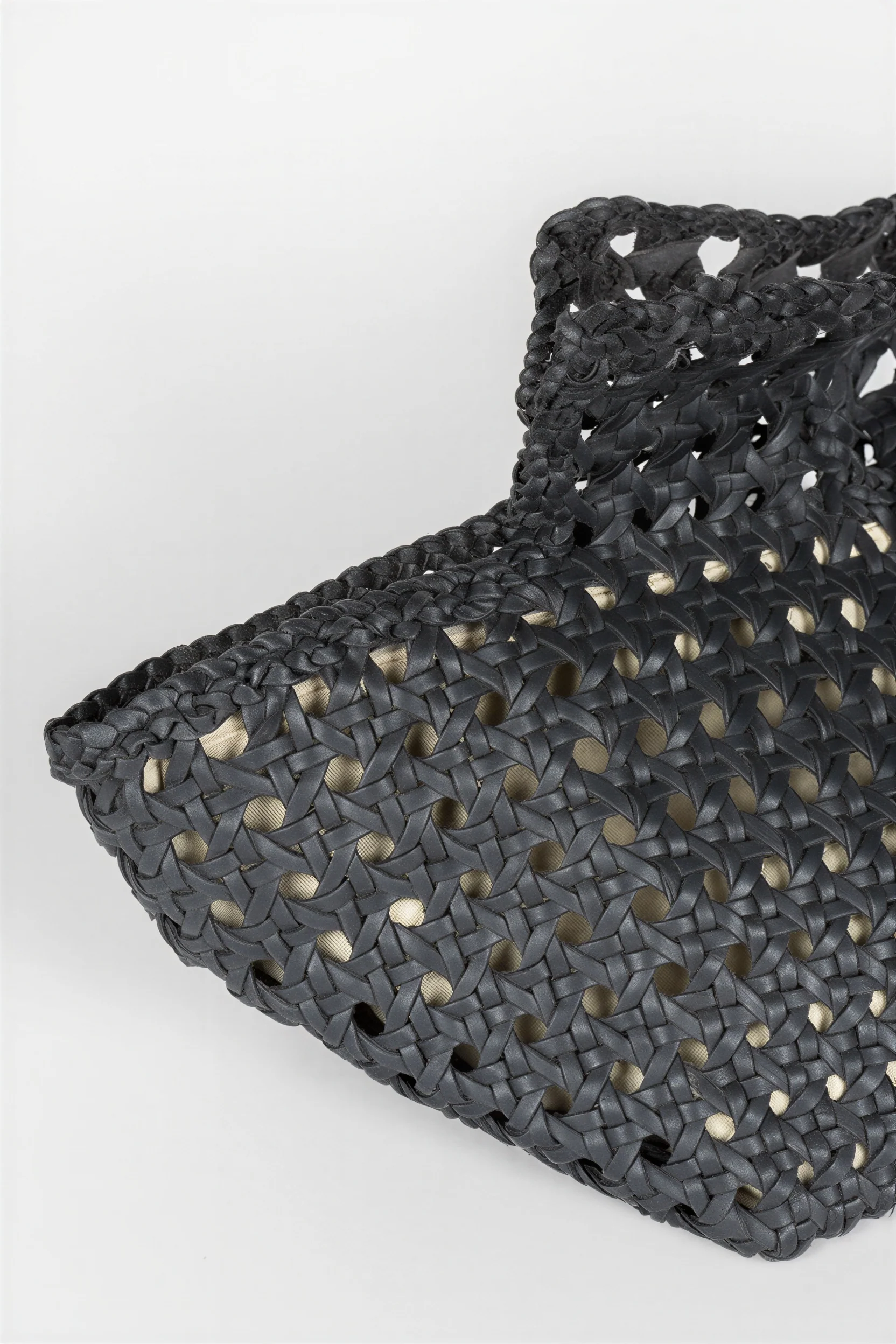 Bolso Saelis cuero gris antracita - Image 2