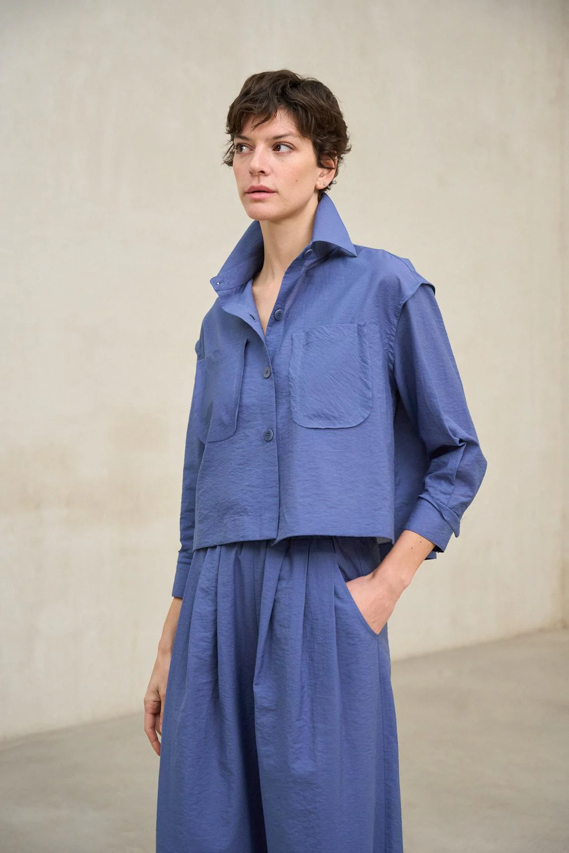 Chaqueta Brisa azul marino - Image 3