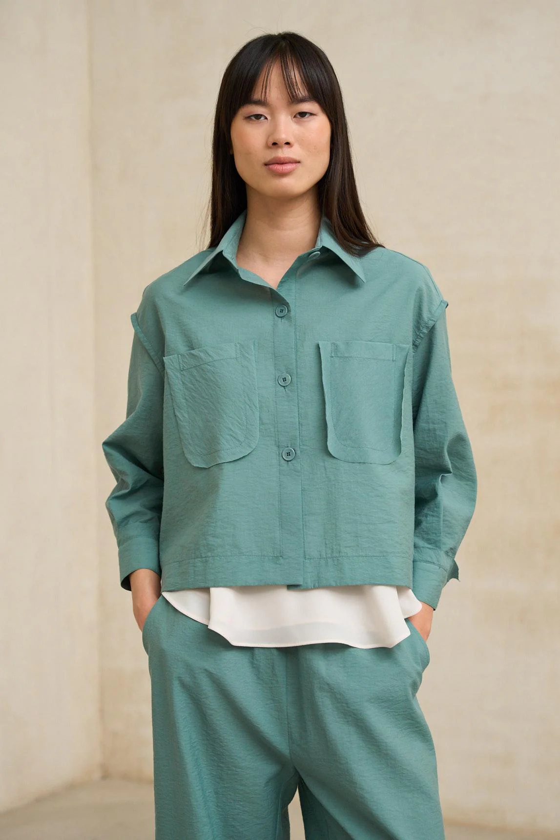Chaqueta Brisa turquesa - Image 2