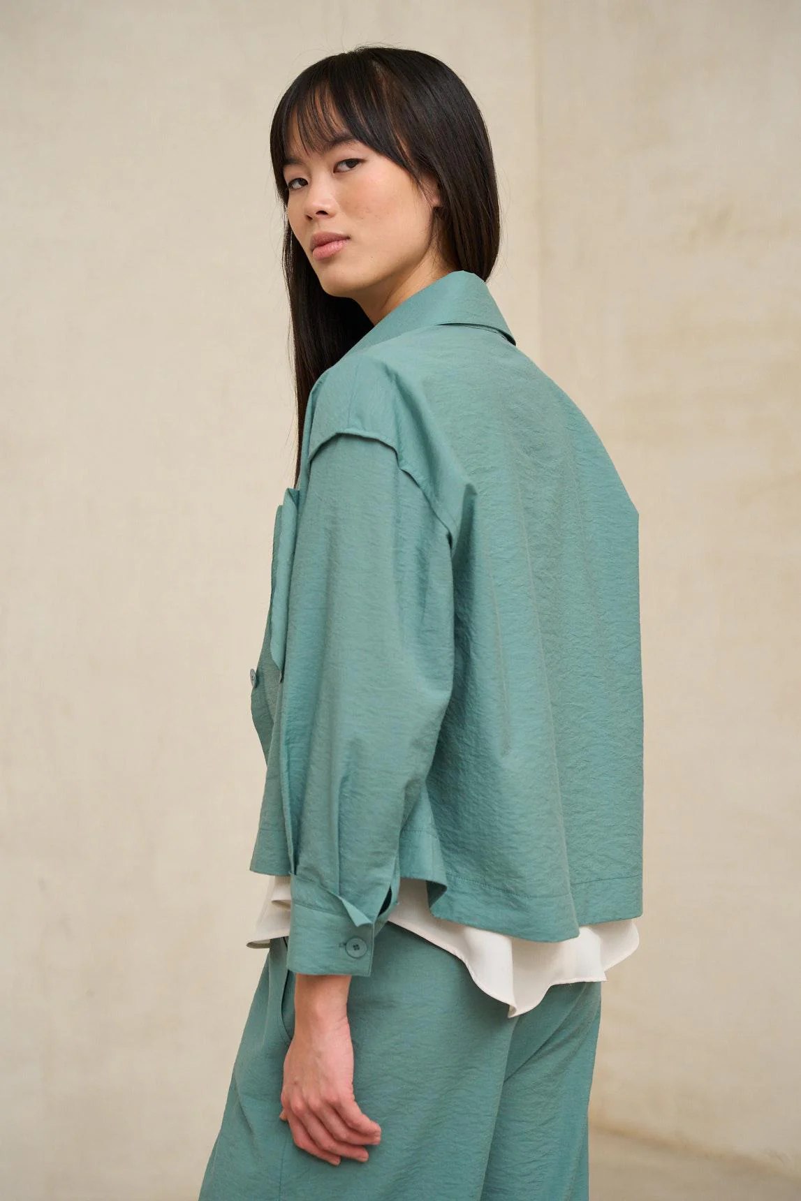 Chaqueta Brisa turquesa - Image 4