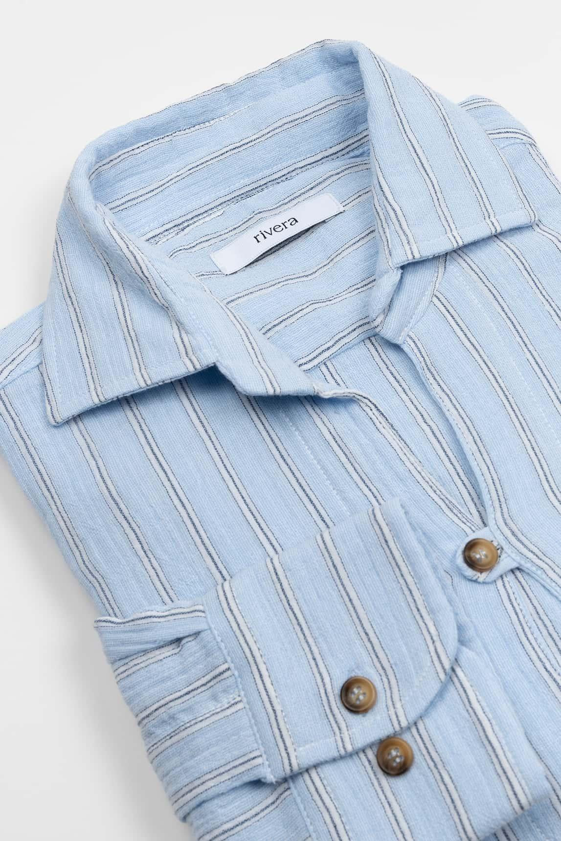 Camisa Elian azul cielo Rivera - Image 3