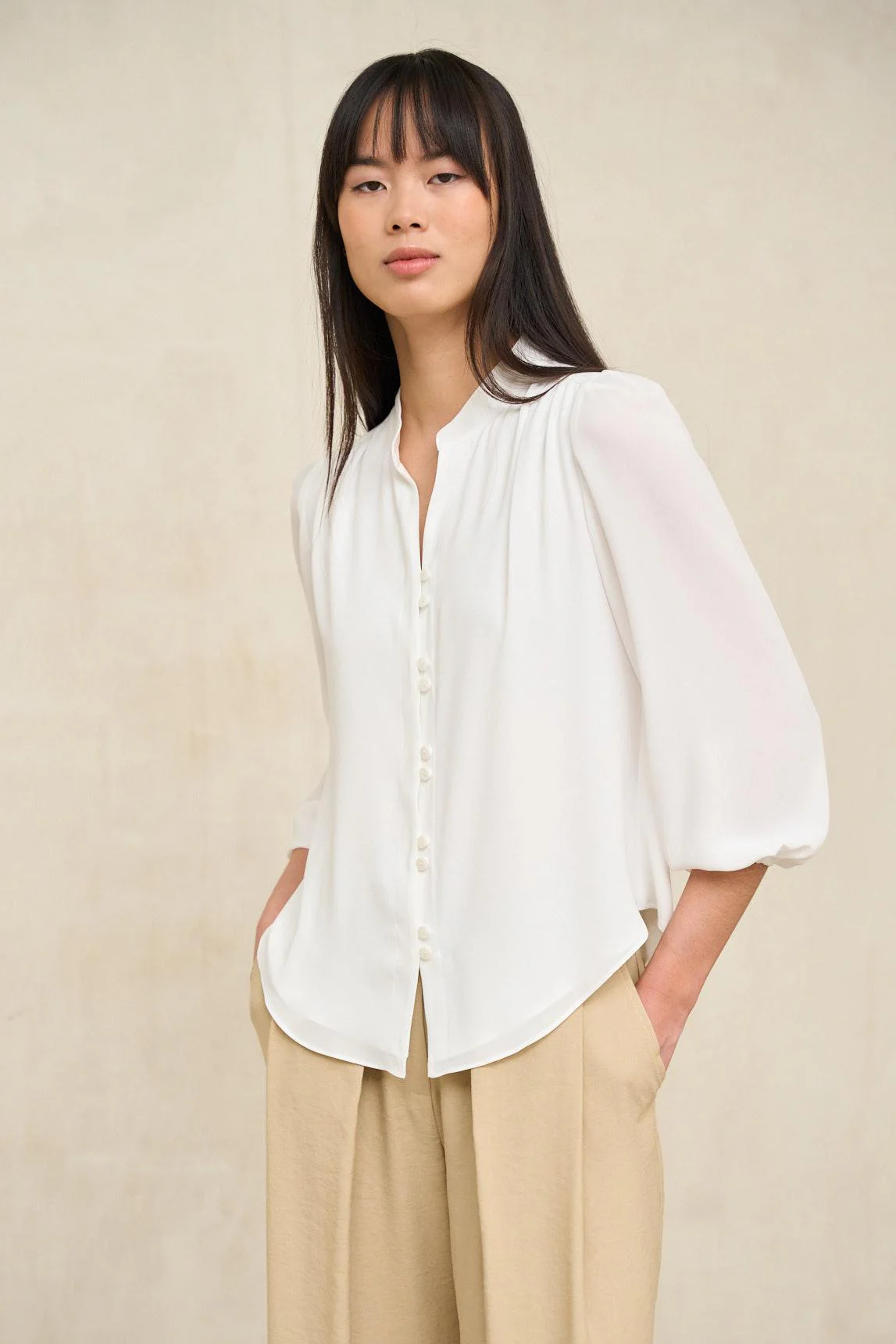 Camisa Elviane blanco - Image 2