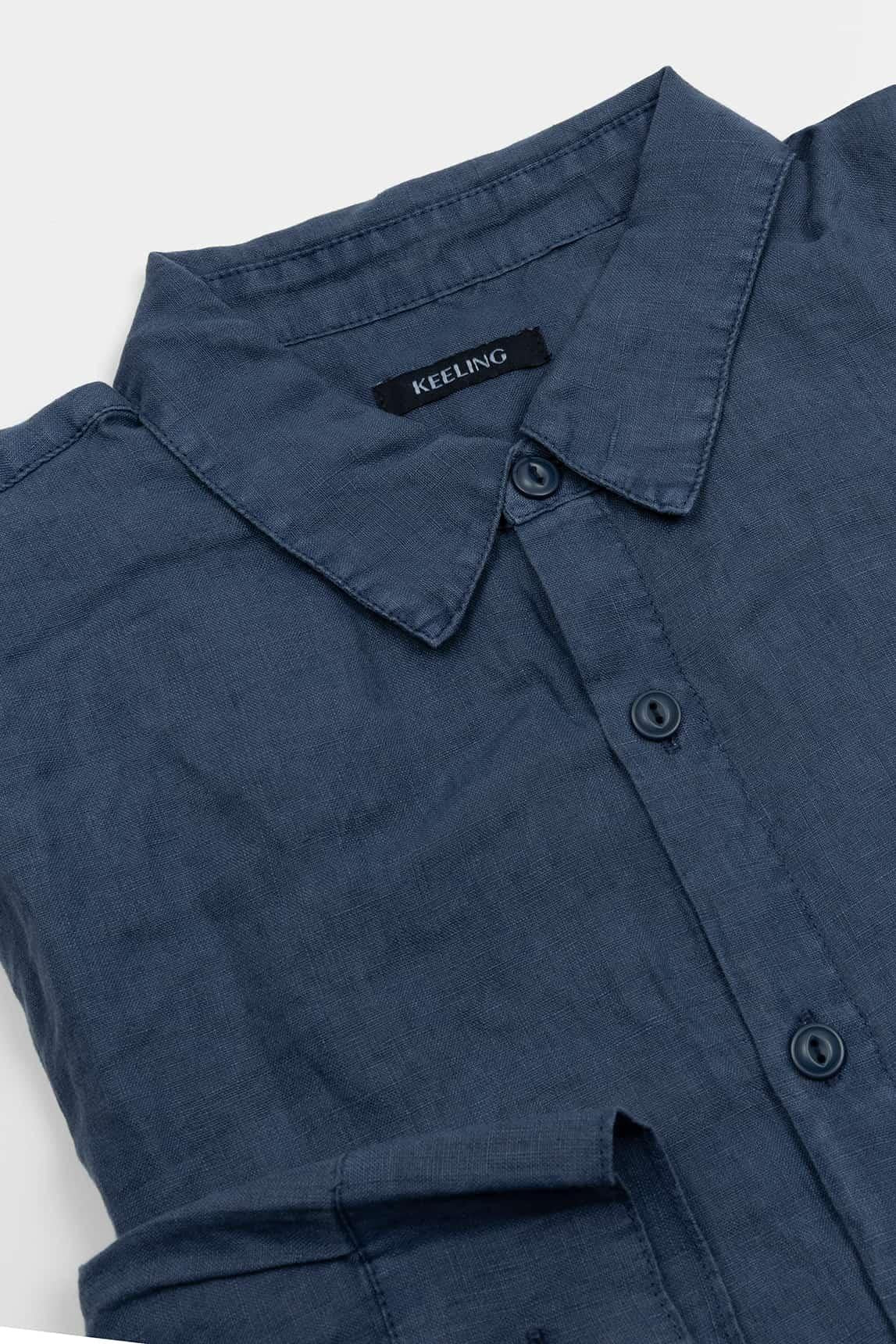 Camisa Keeling azul marino - Image 3