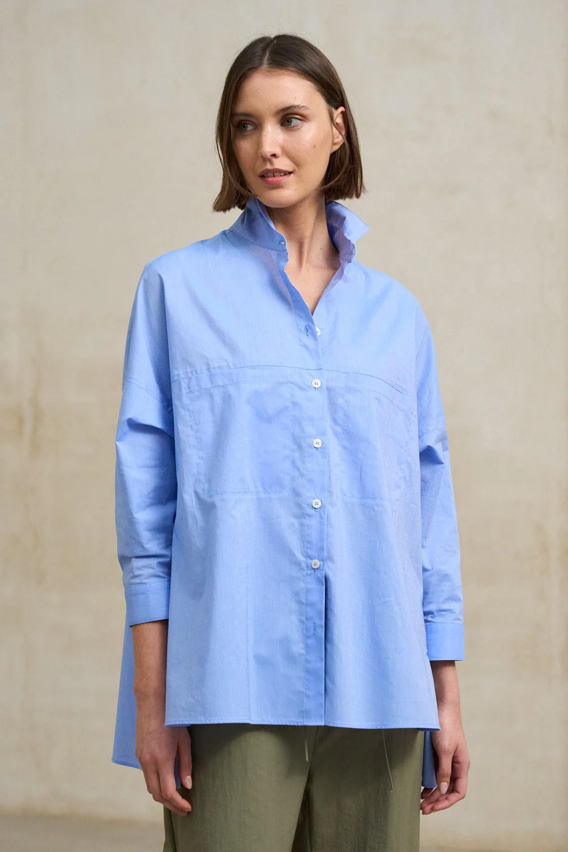 Camisa Seraya azul medio - Image 2