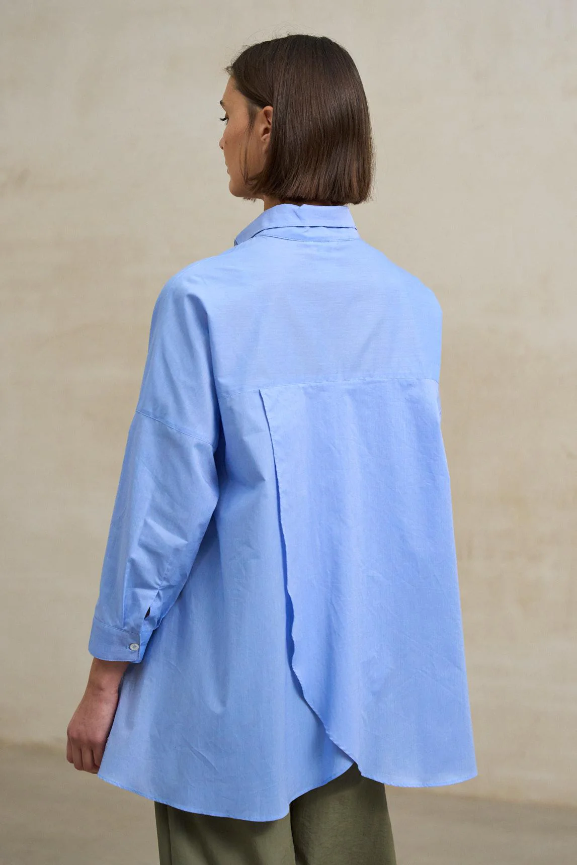 Camisa Seraya azul medio - Image 4