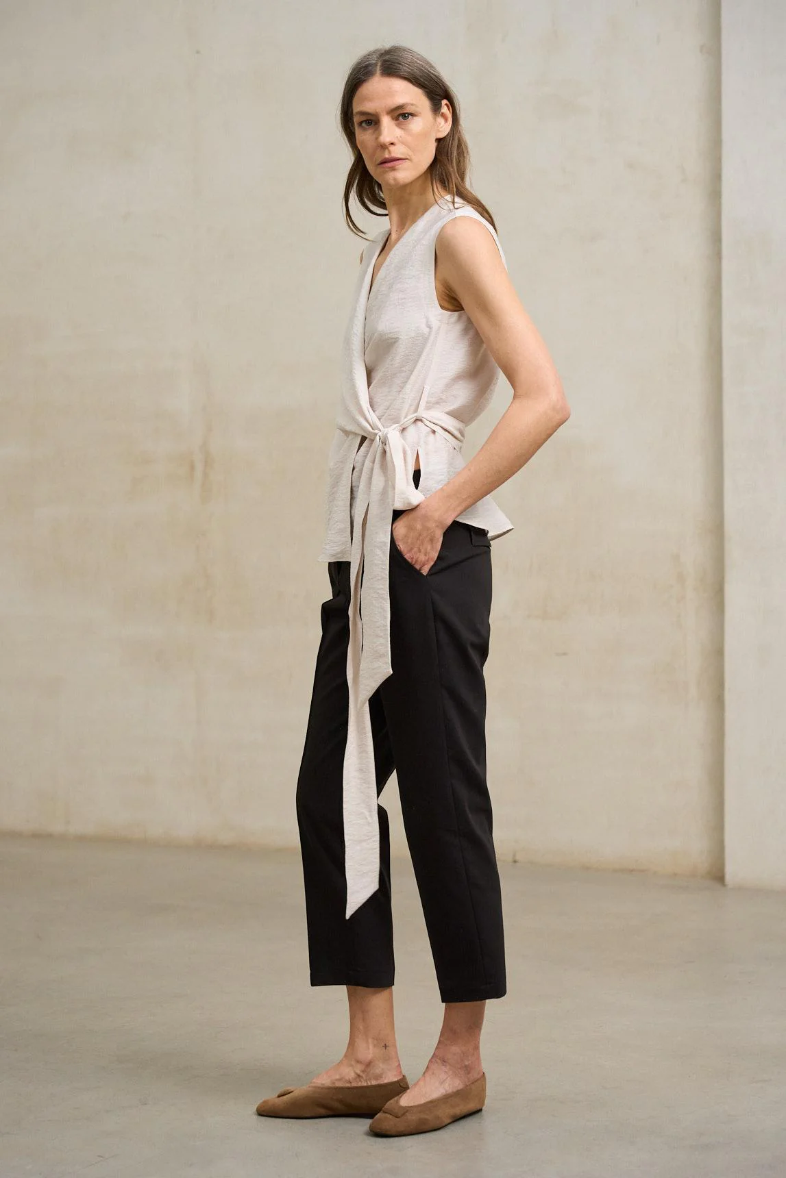 Camisa Zarev crudo - Image 2