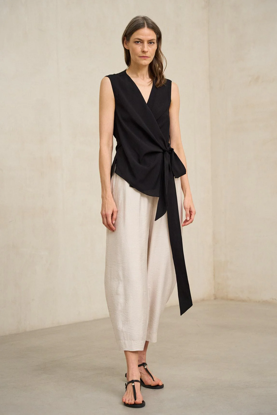 Camisa Zarev negro - Image 3