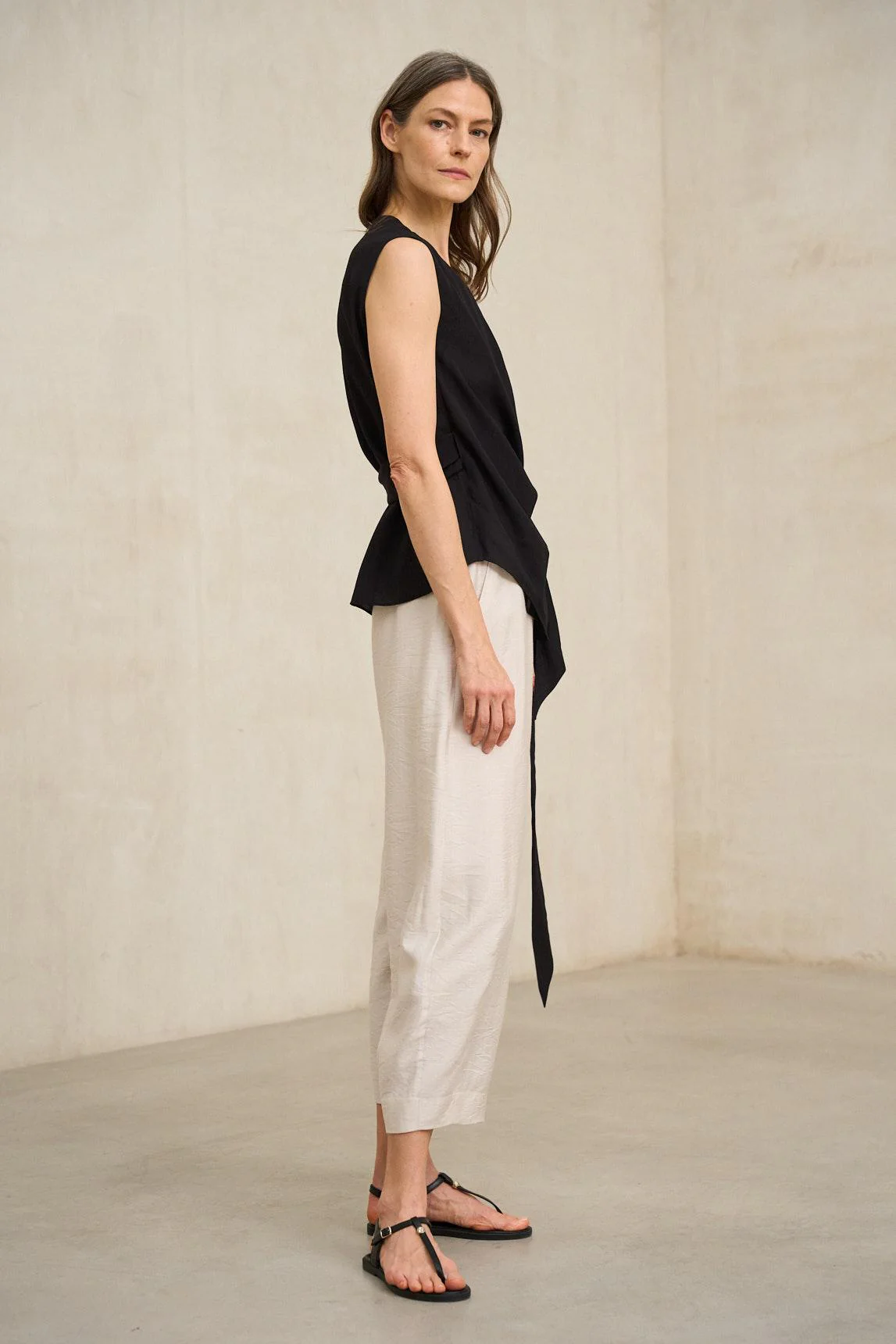 Camisa Zarev negro - Image 4