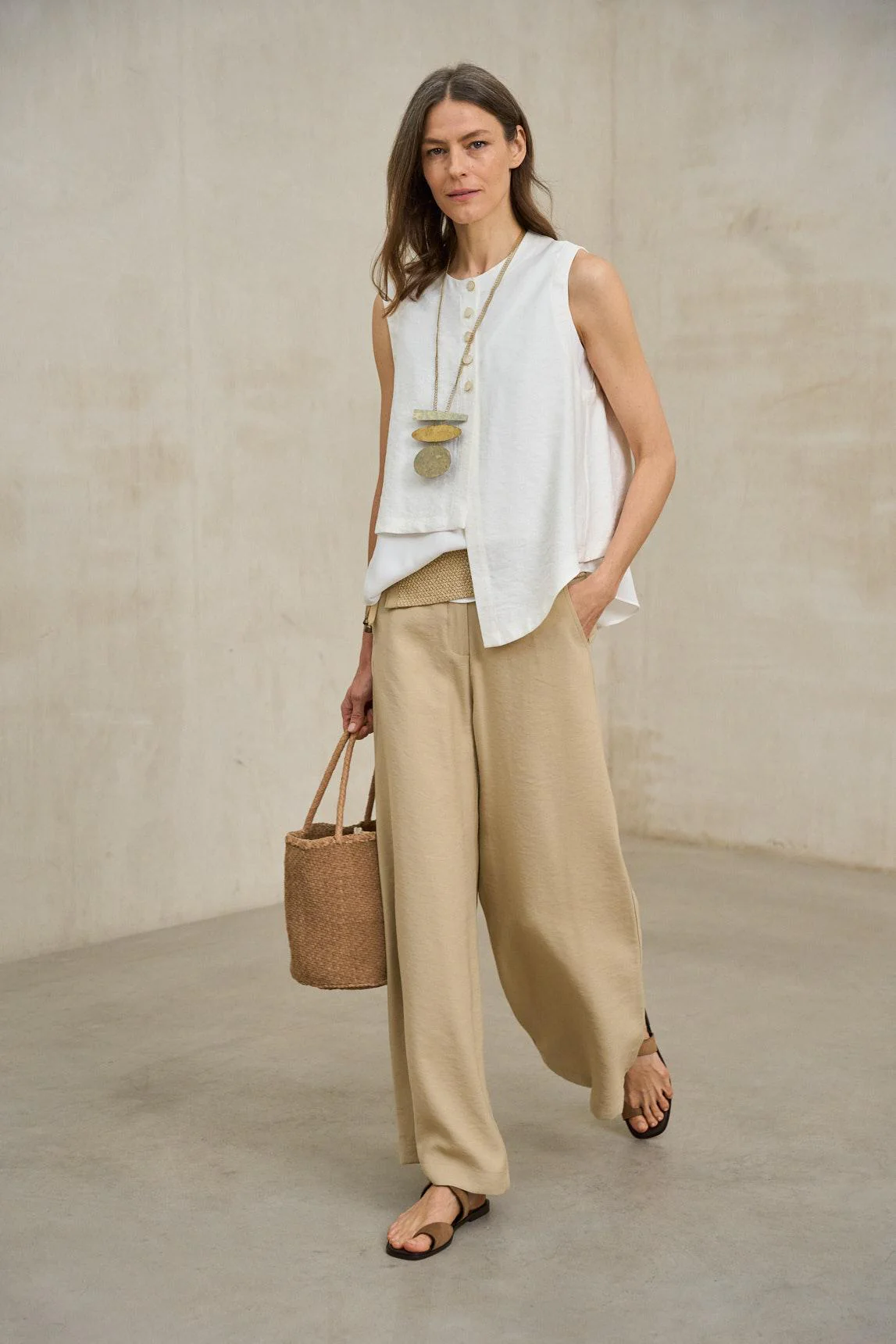Chaleco Freja blanco - Image 7
