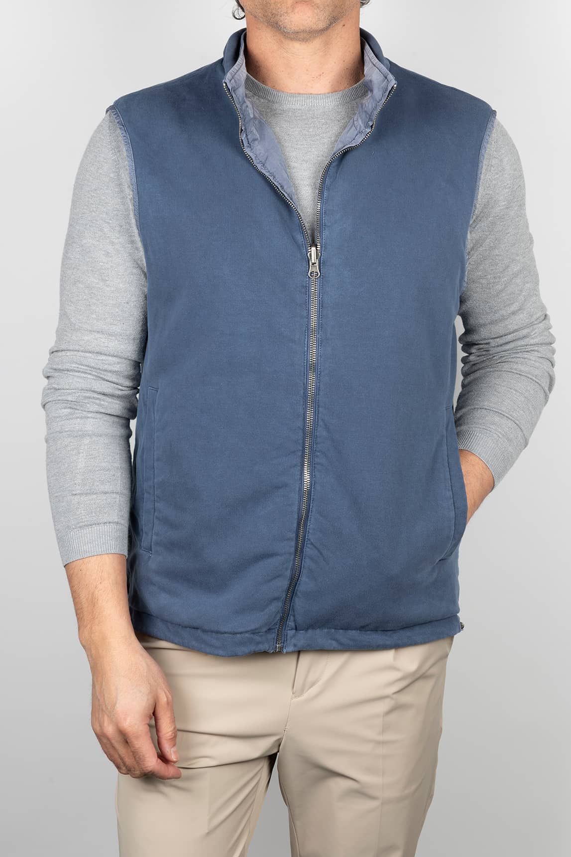 Chaleco Keeling azul - Image 3