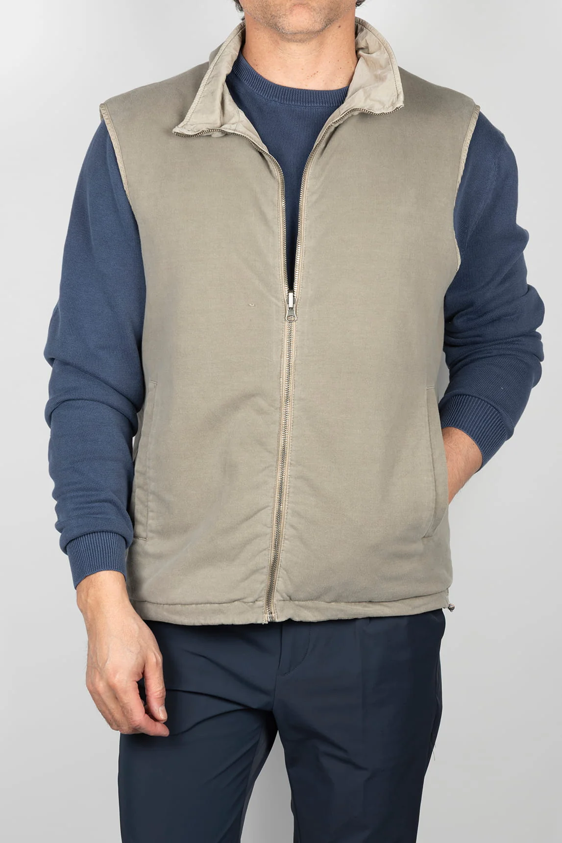 Chaleco Keeling gris - Image 3