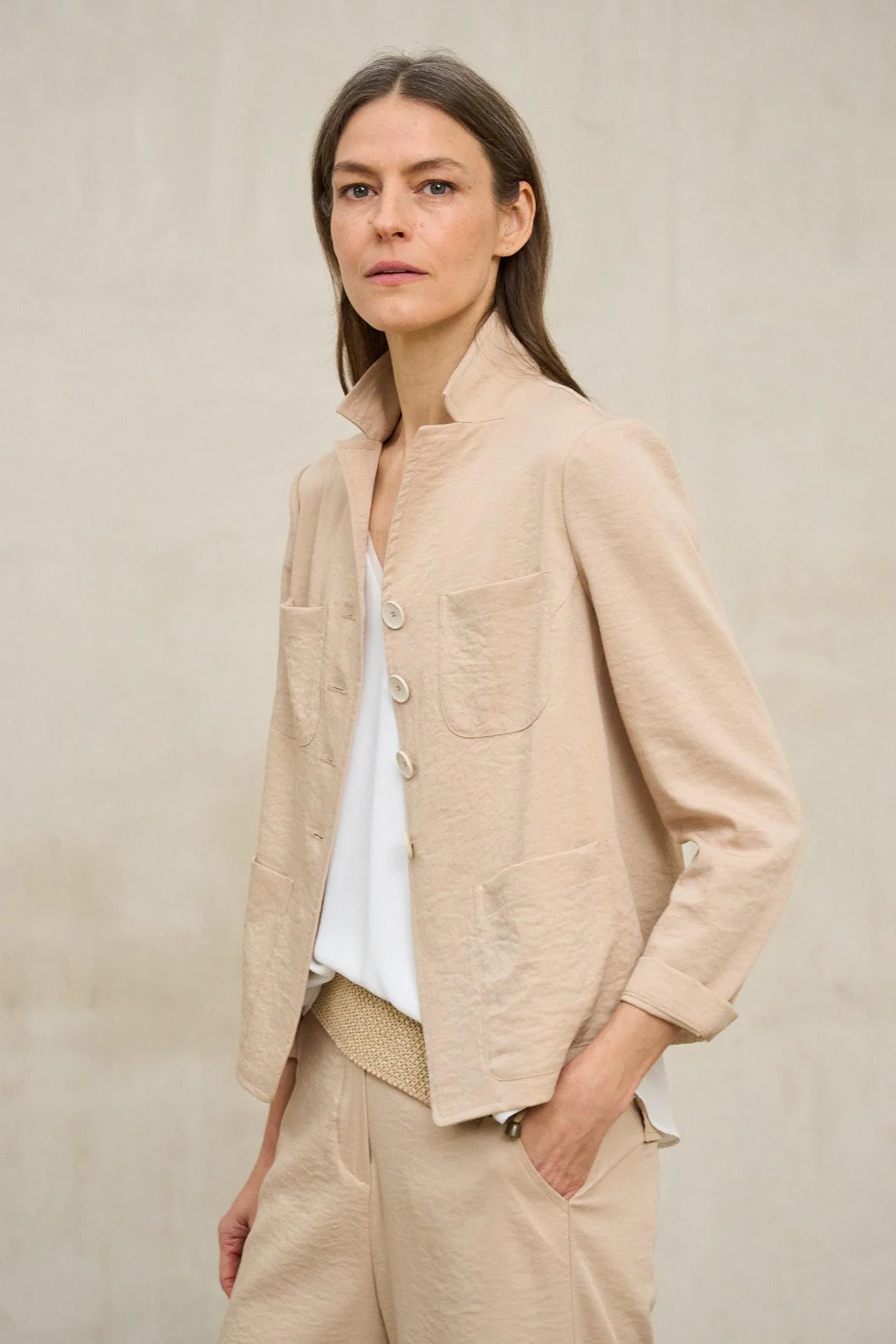 Chaqueta Alva Beige - Image 2