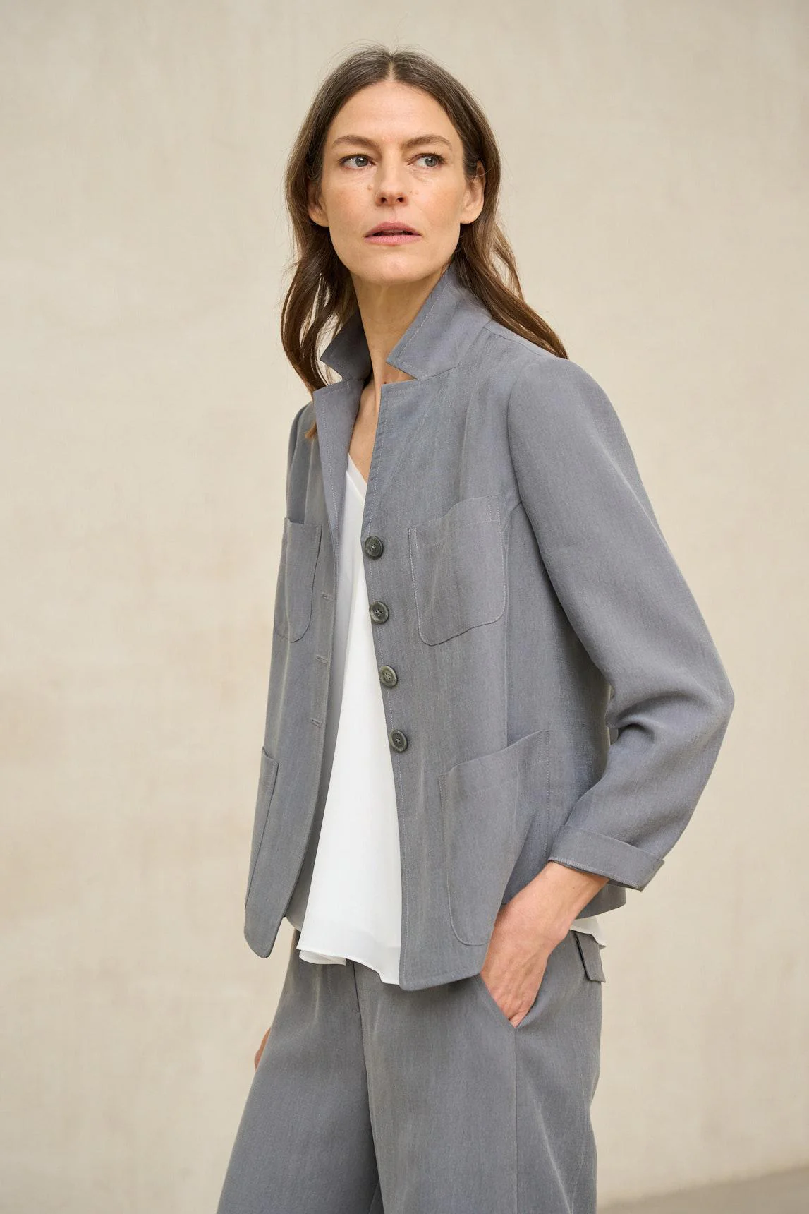 Chaqueta Alva gris - Image 3