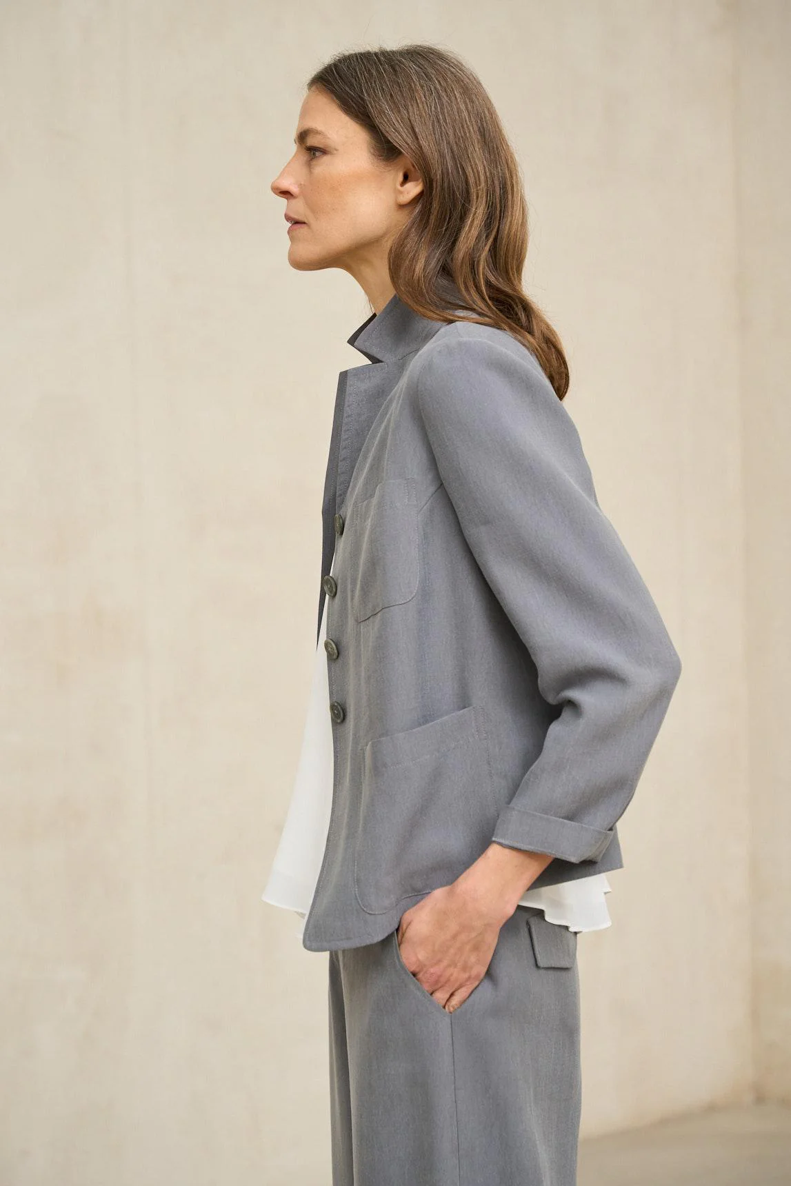 Chaqueta Alva gris - Image 4