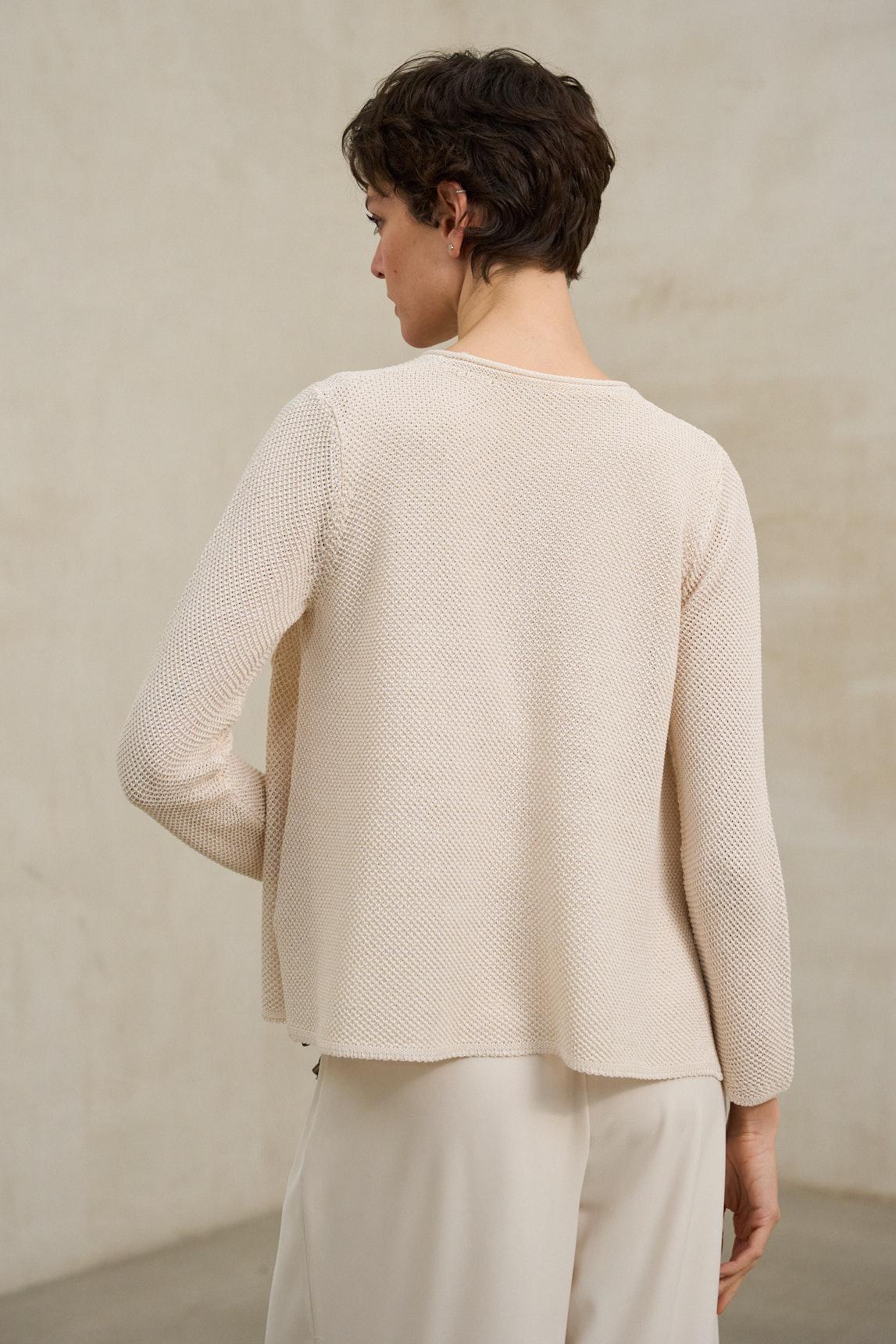 Chaqueta de punto Lierne crudo - Image 3