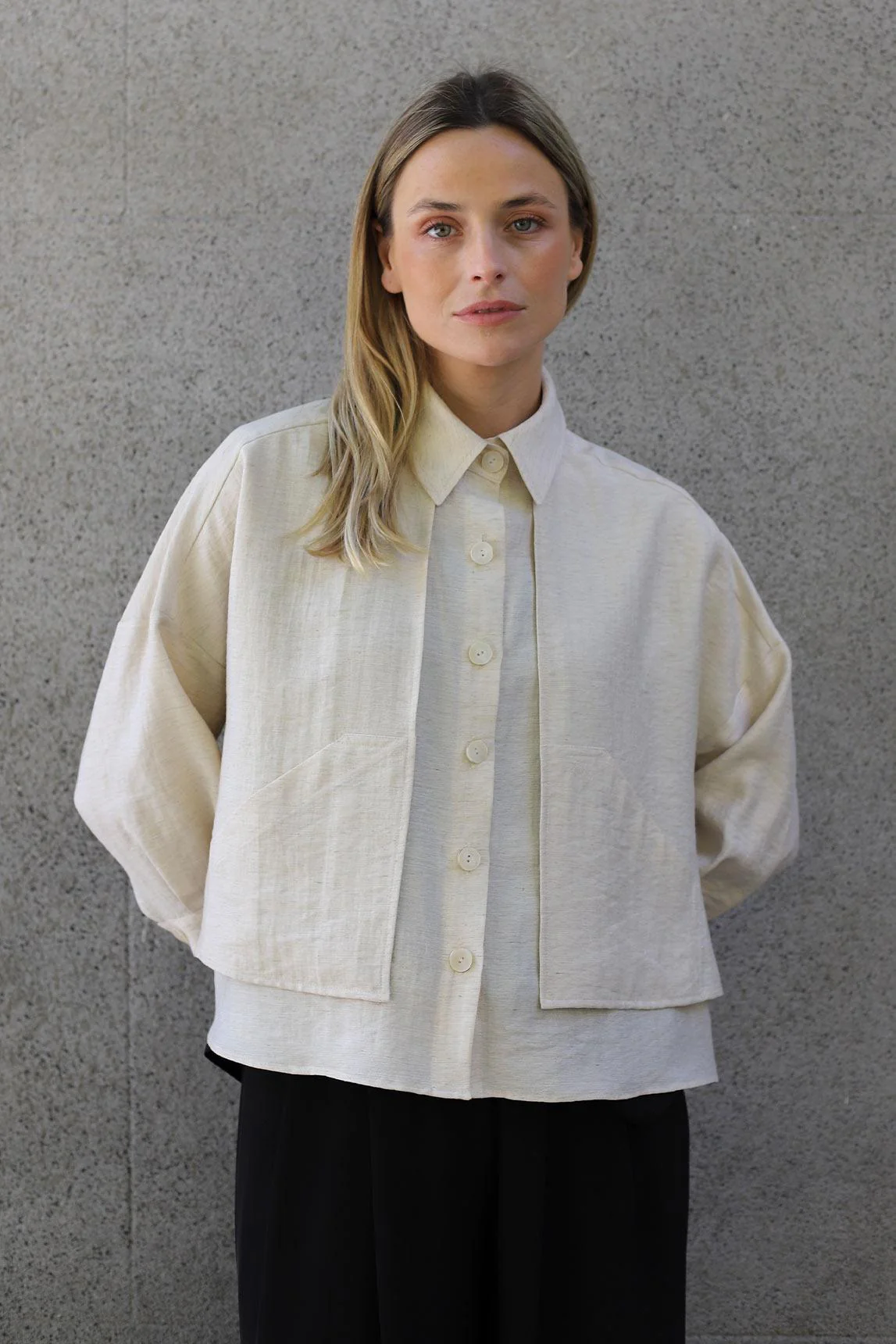 Chaqueta Lise crudo - Image 4