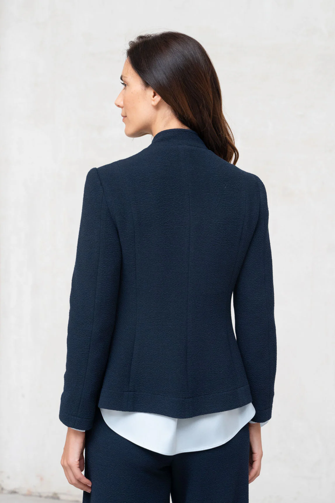 Chaqueta Vietri azul marino - Image 3