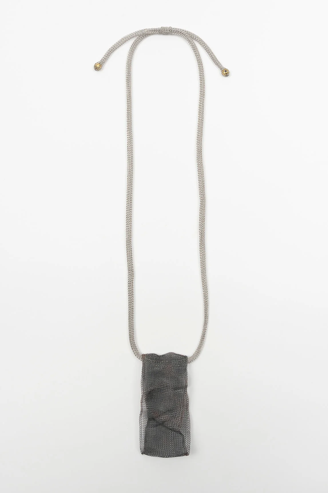 Collar Aura malla gris