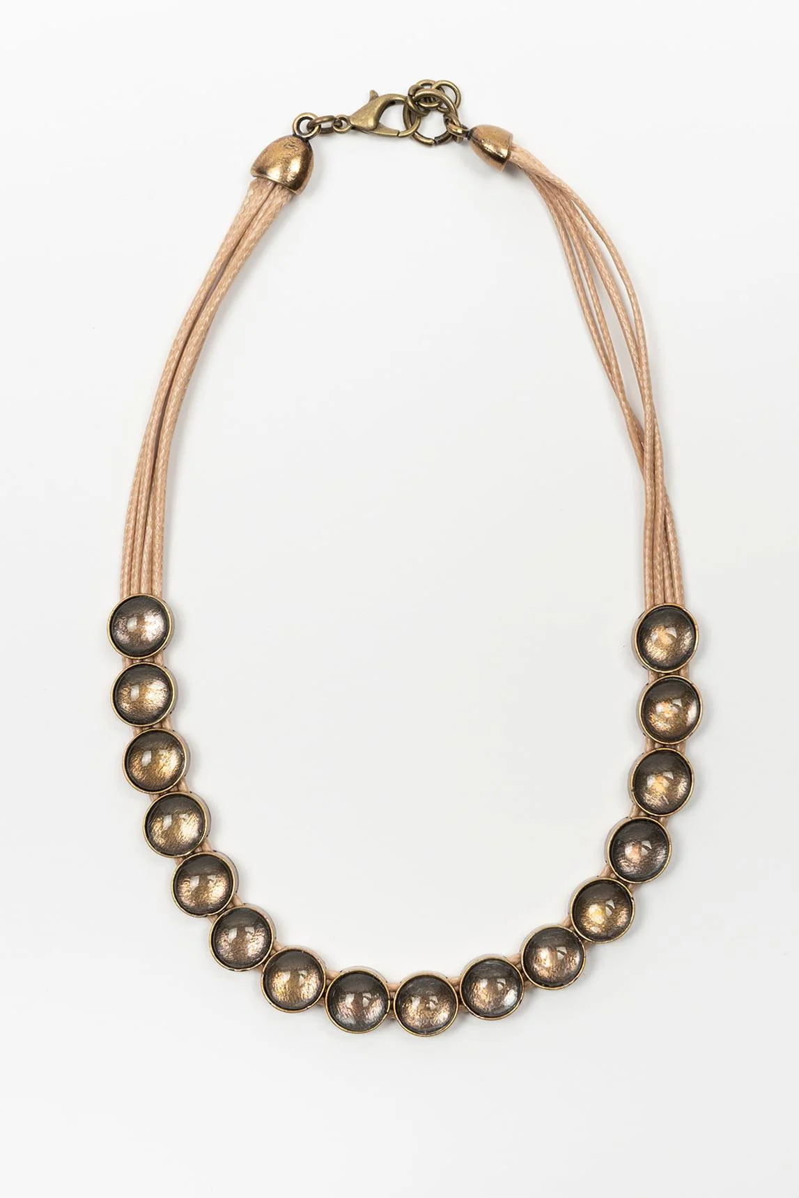 Collar Brisea Latón