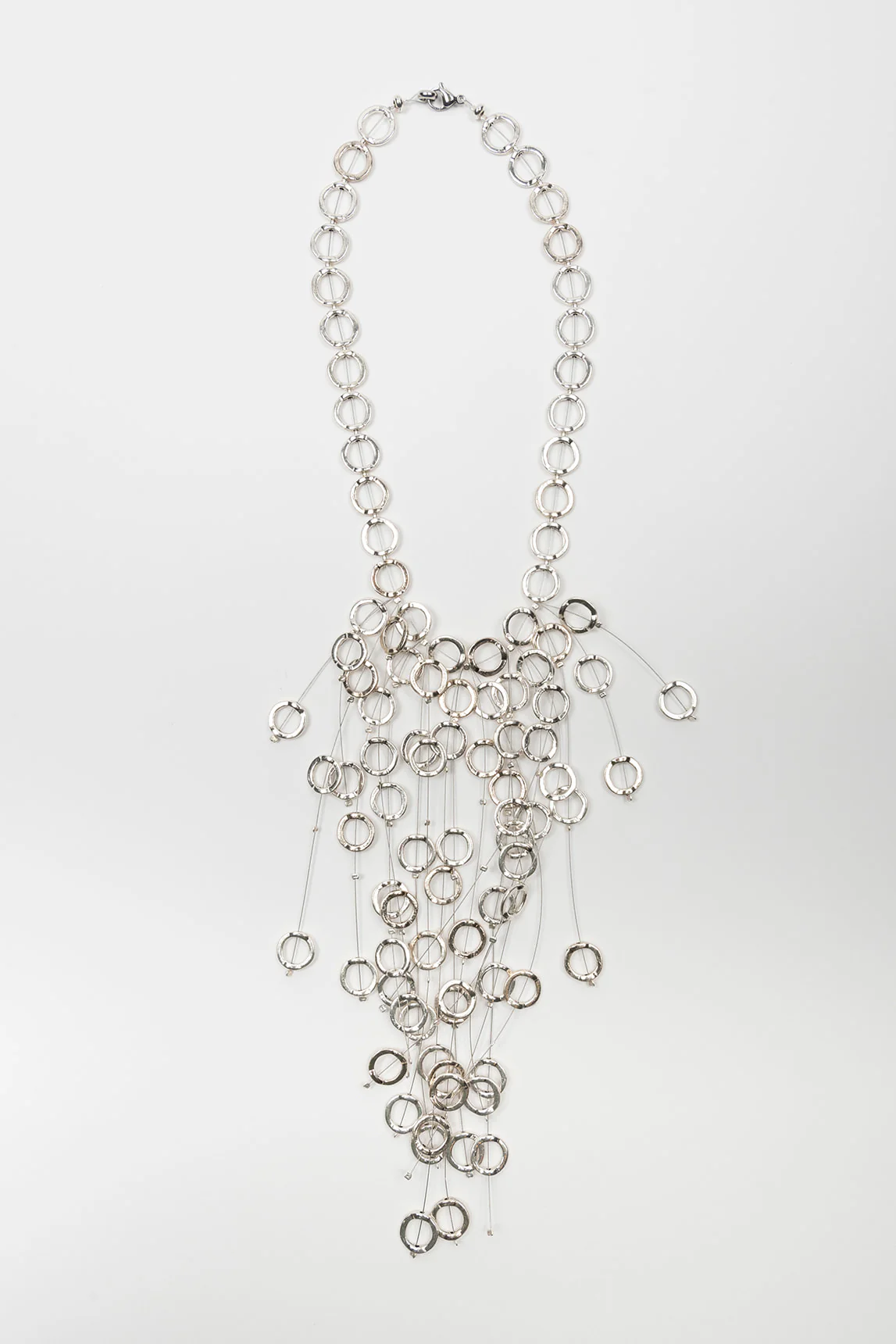 Collar Celine plateado