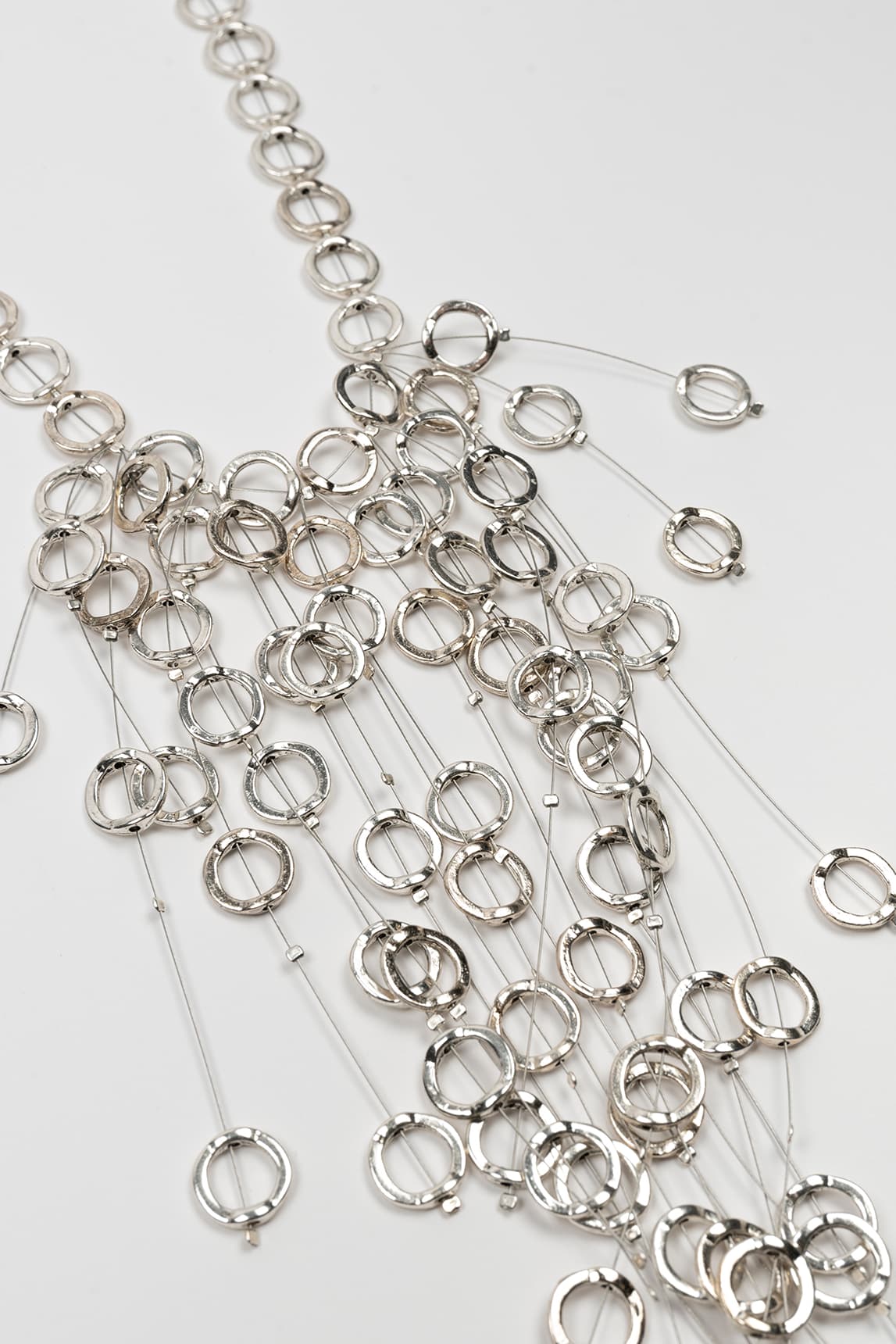 Collar Celine plateado - Image 2