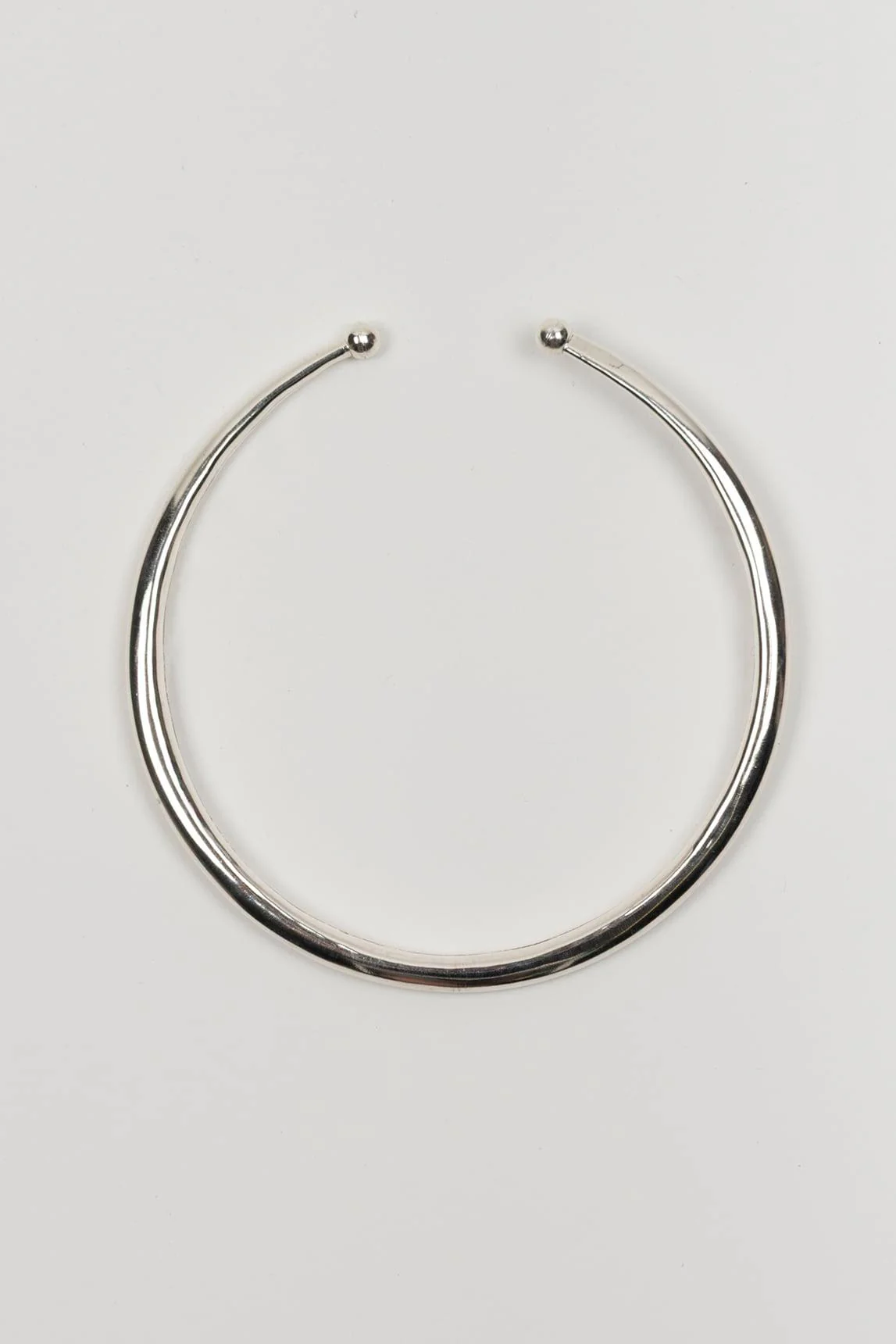 Collar Névora Rivera plateado