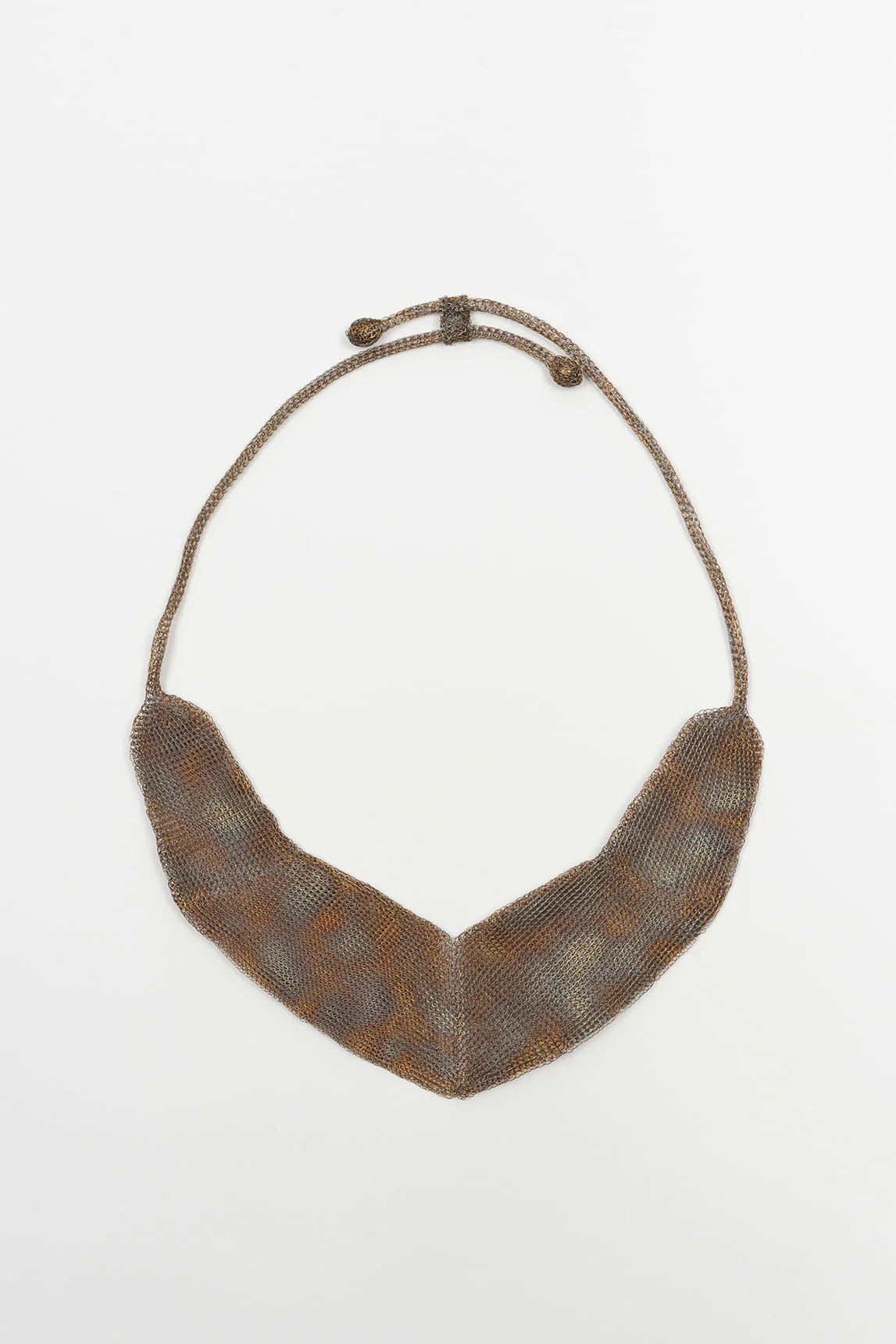 Collar Vega malla bronce
