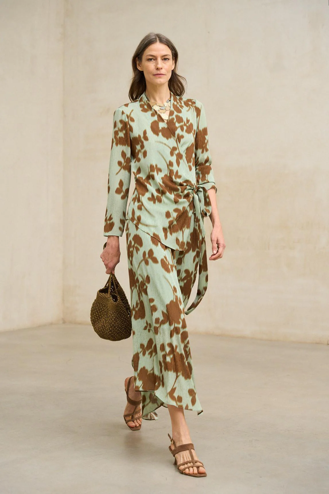 Falda Ailén estampado verde - Image 6