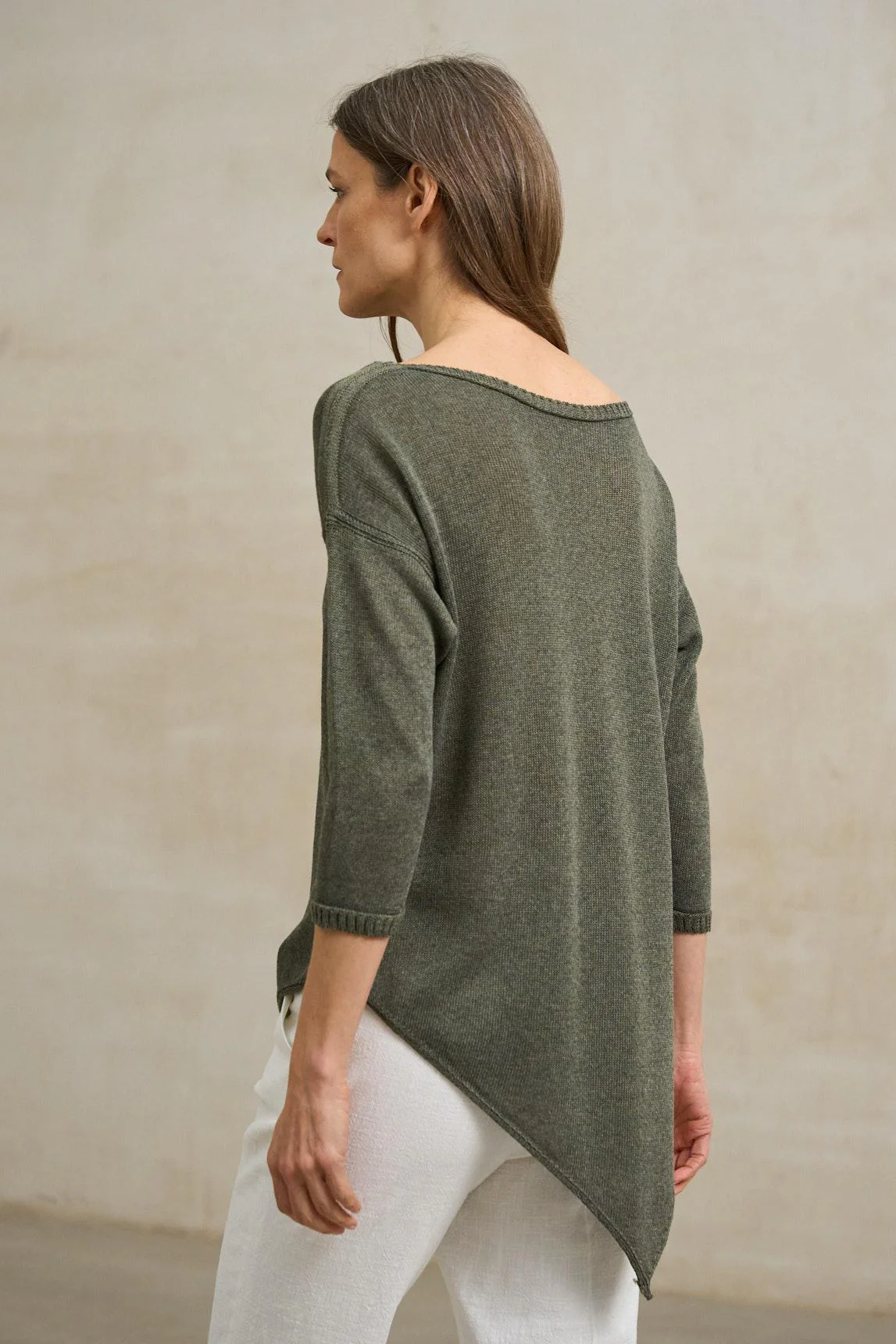 Jersey de punto Élinor verde - Image 4