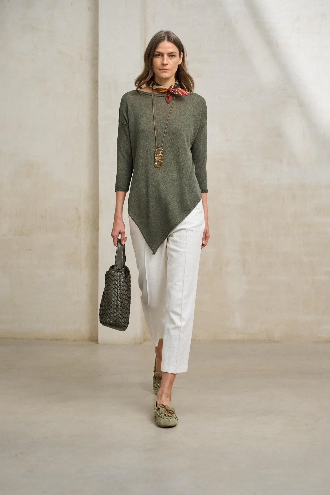 Jersey de punto Élinor verde - Image 6