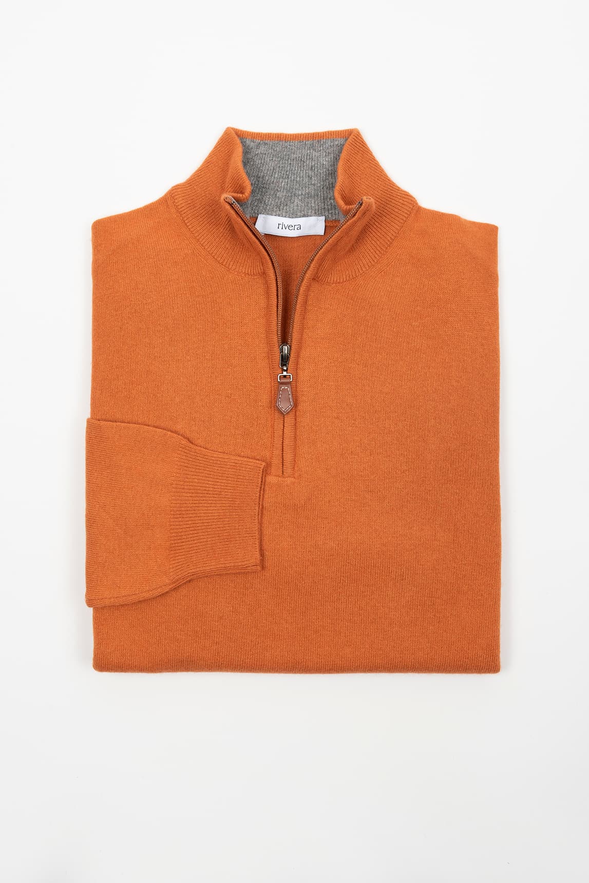Jersey Rivera Half Zip Naranja