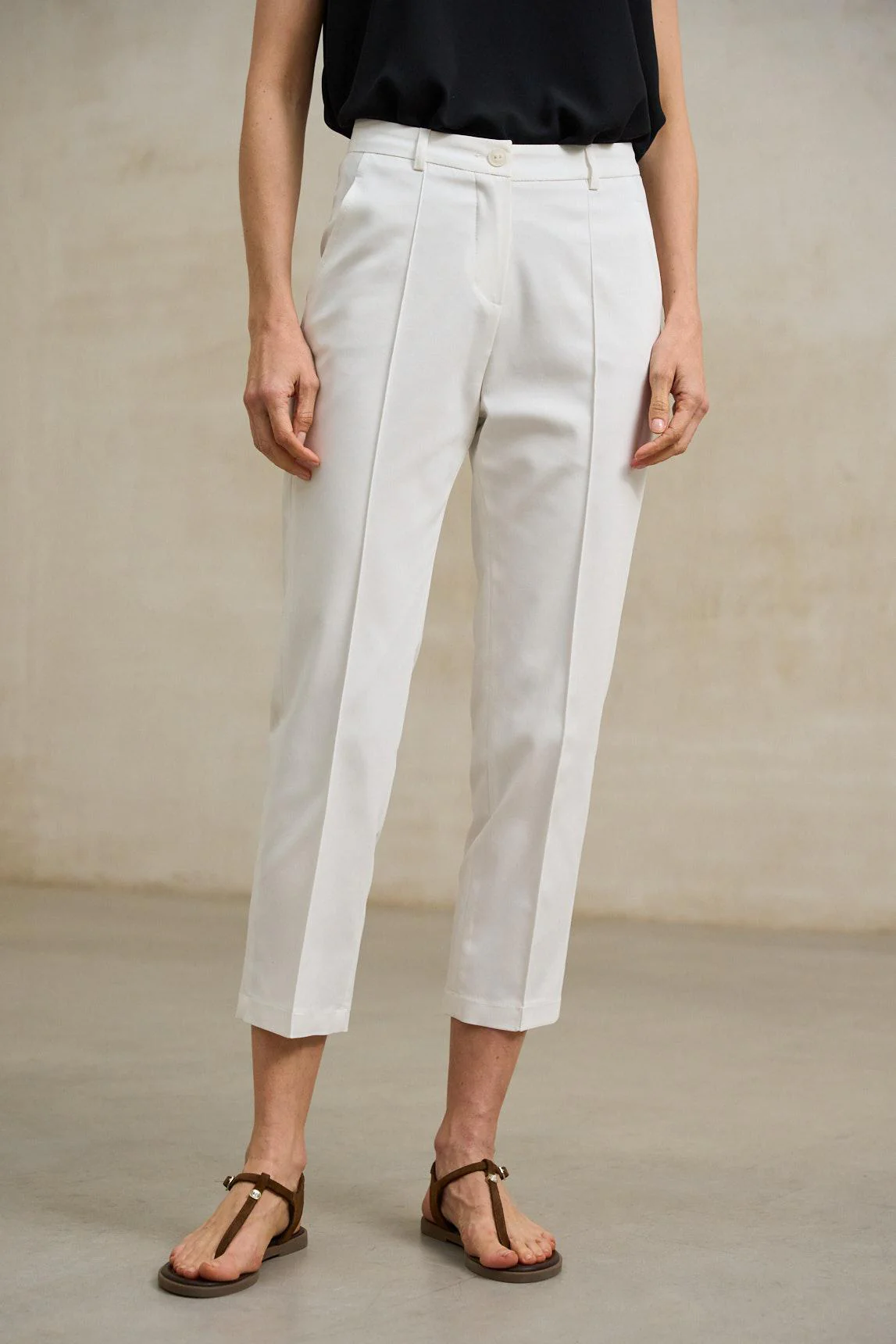 Pantalón Axis blanco roto