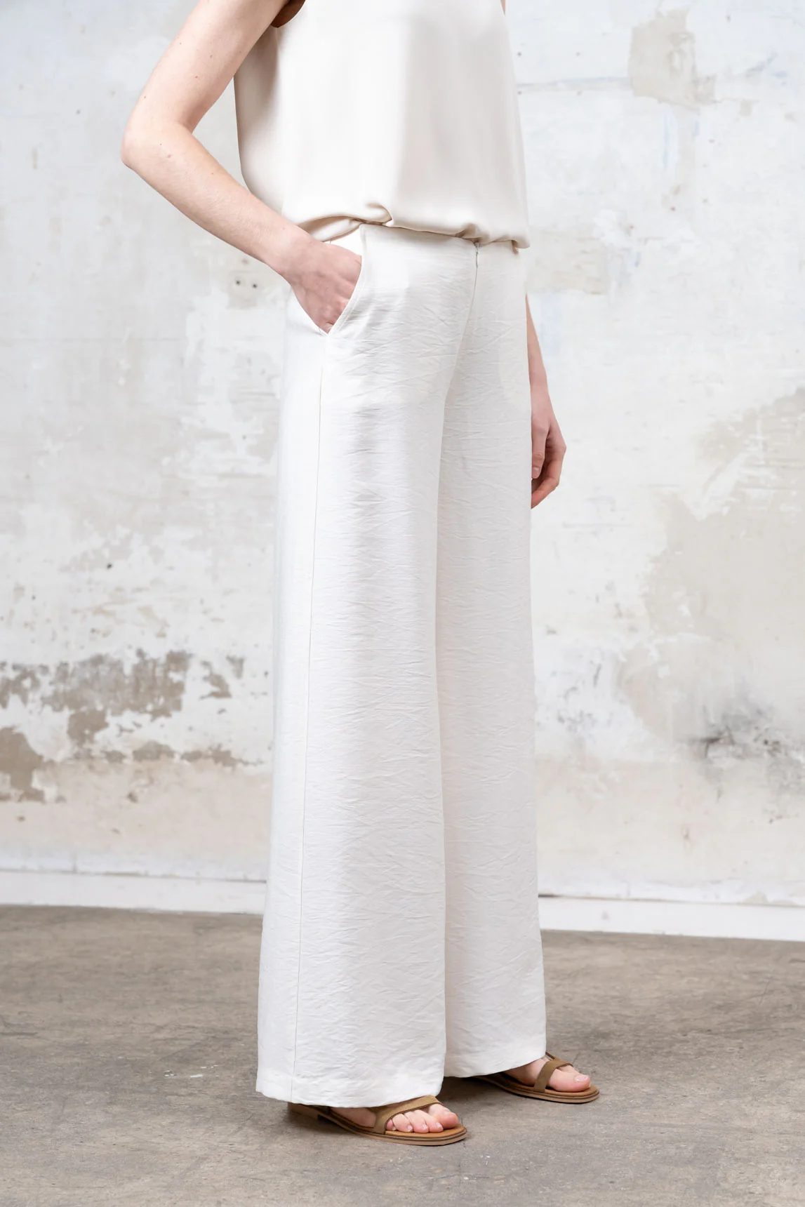 Pantalón Biella Blanco - Image 2