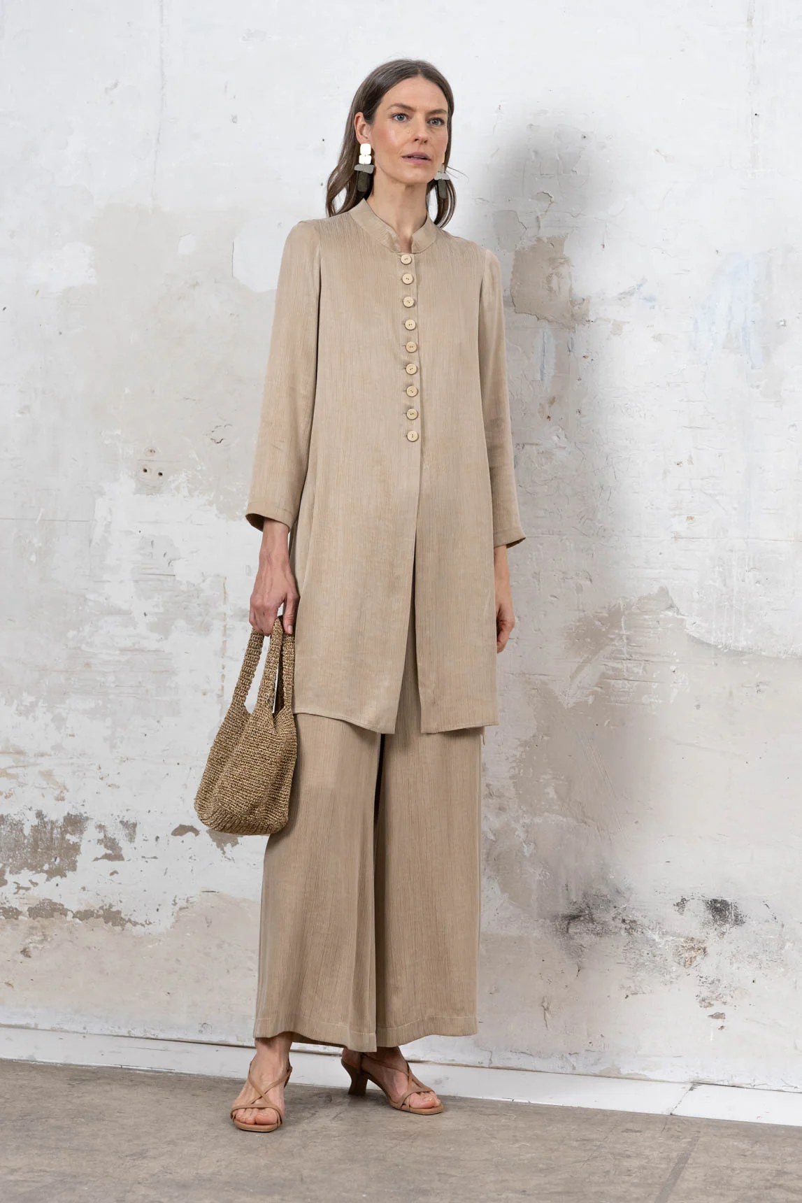 Pantalón Biella champagne - Image 4
