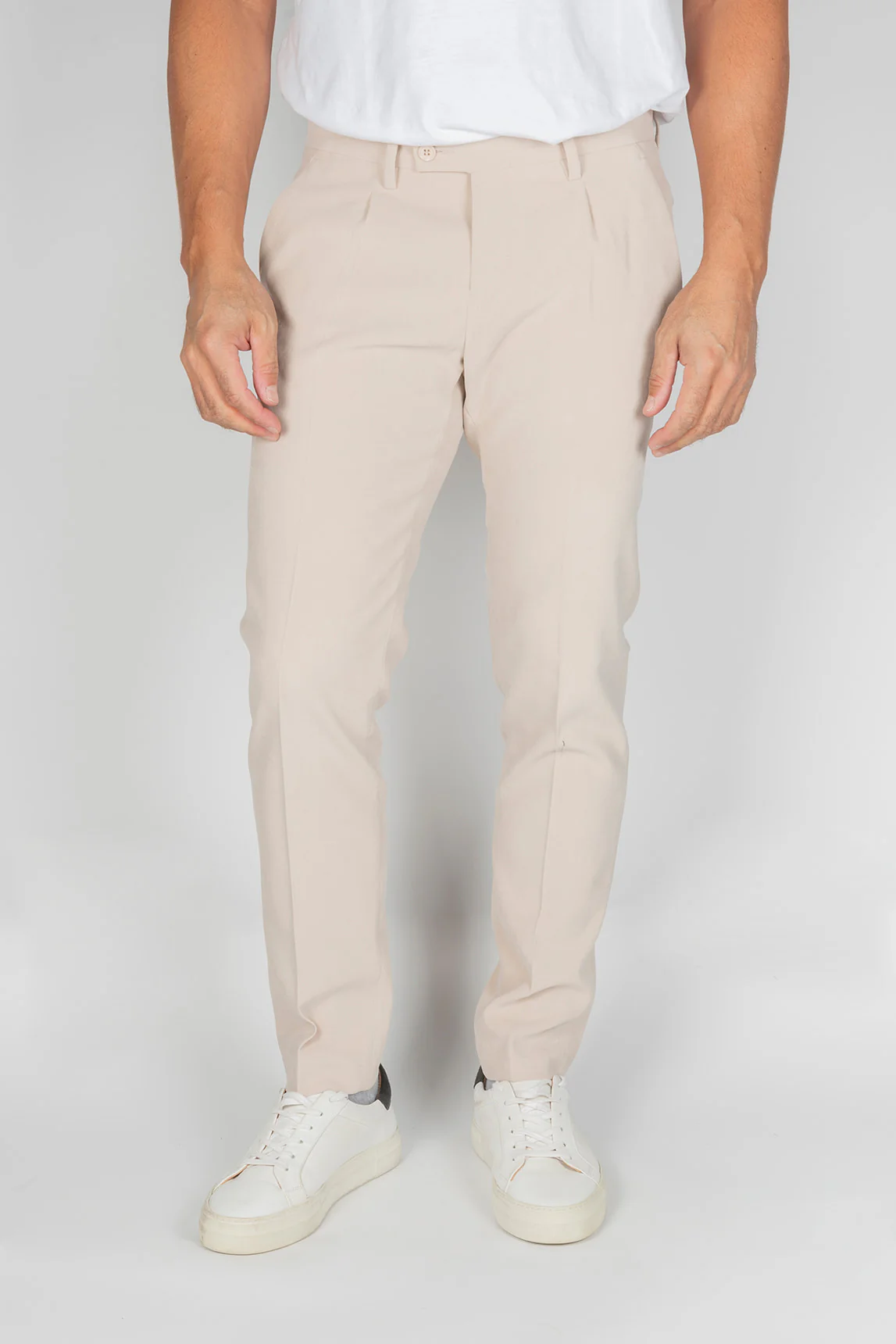 Pantalón Paul Miranda crudo liso
