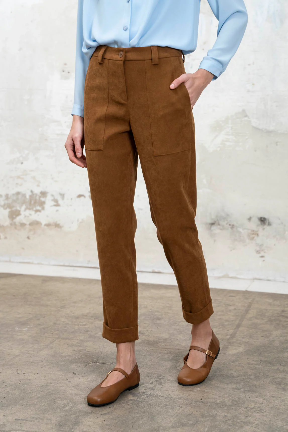 Pantalón Erika camel - Image 2