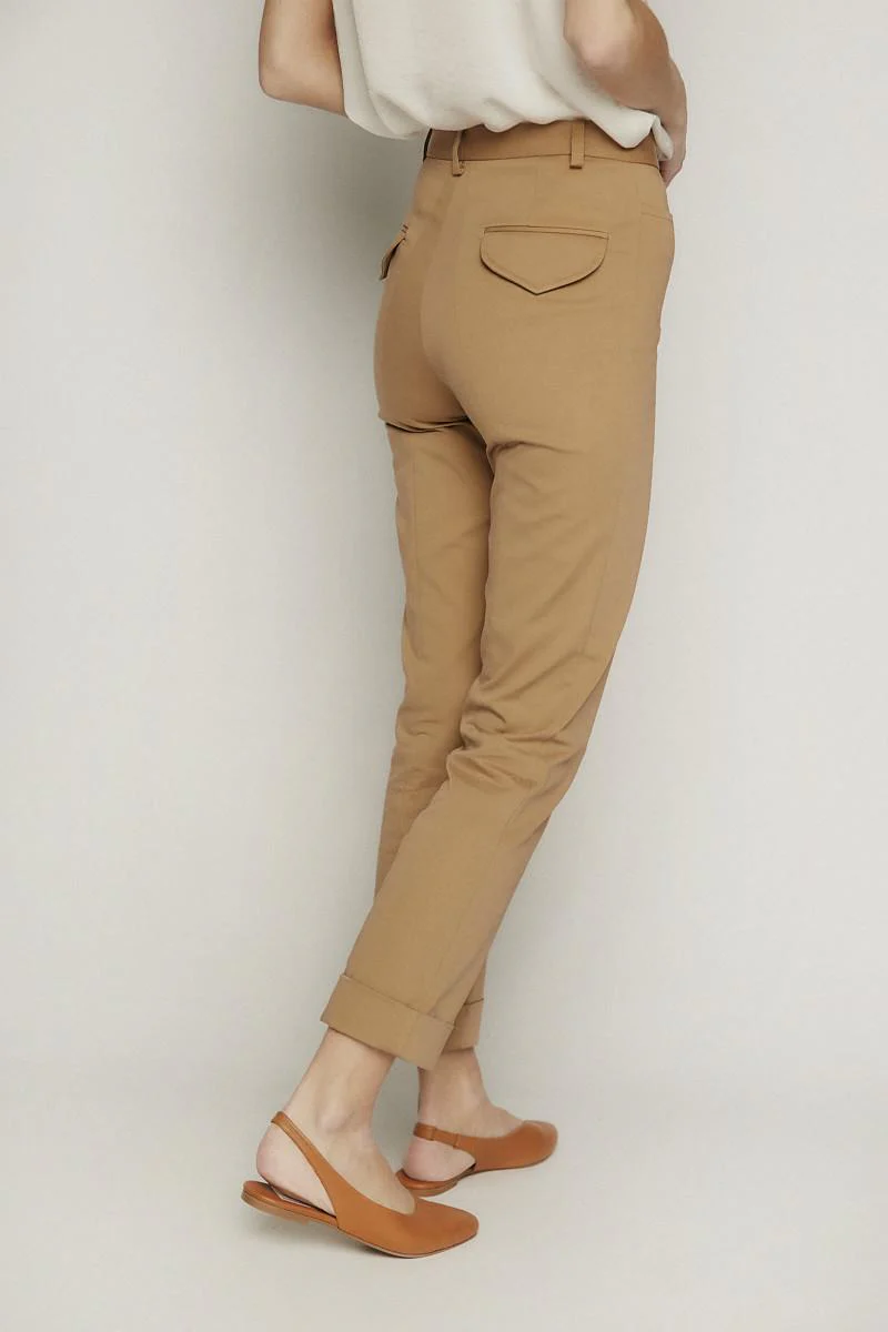 Pantalón Fano camel - Image 2