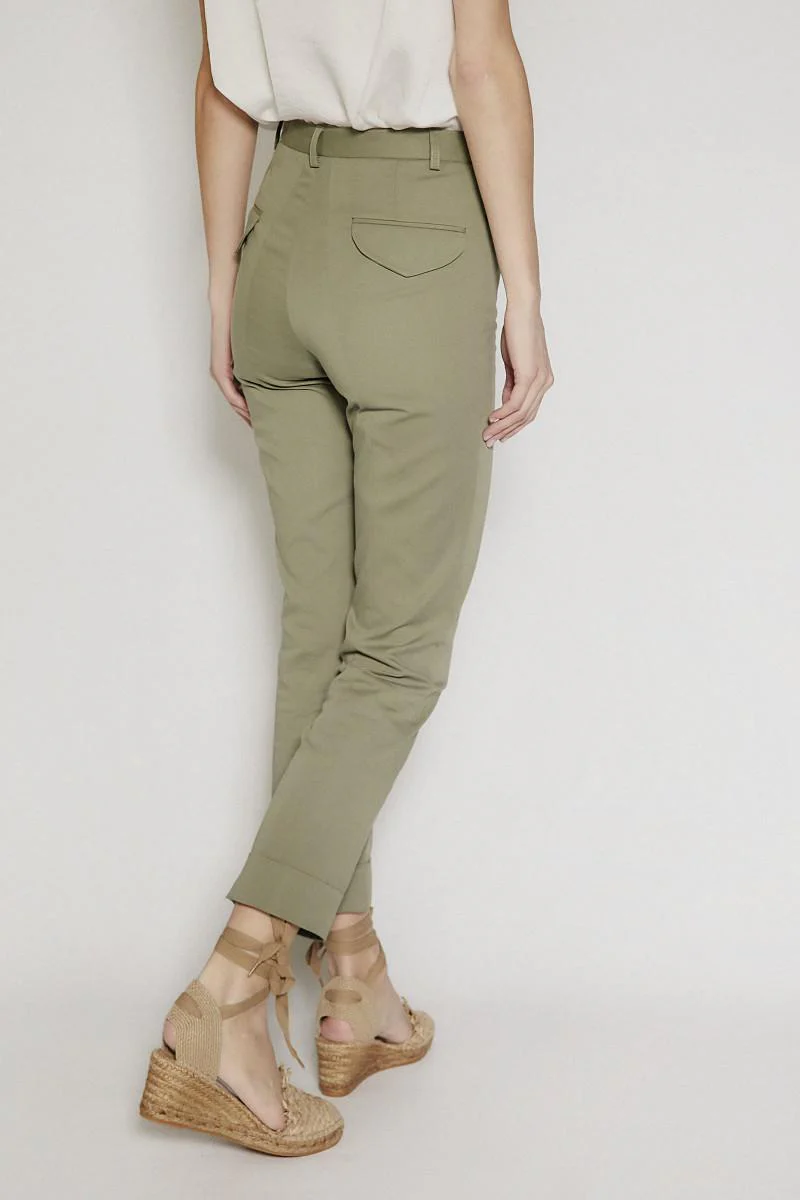 Pantalón Fano verde oliva - Image 2
