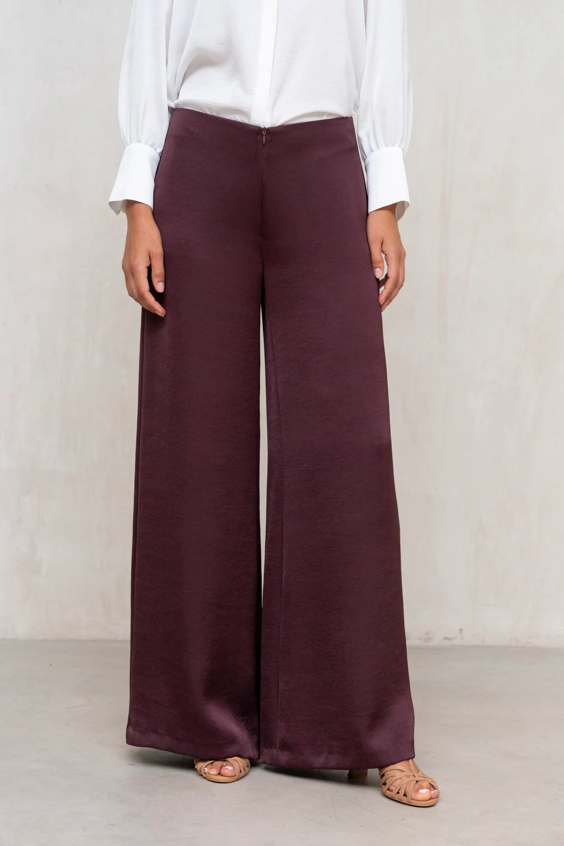 Pantalón Hiedra burdeos