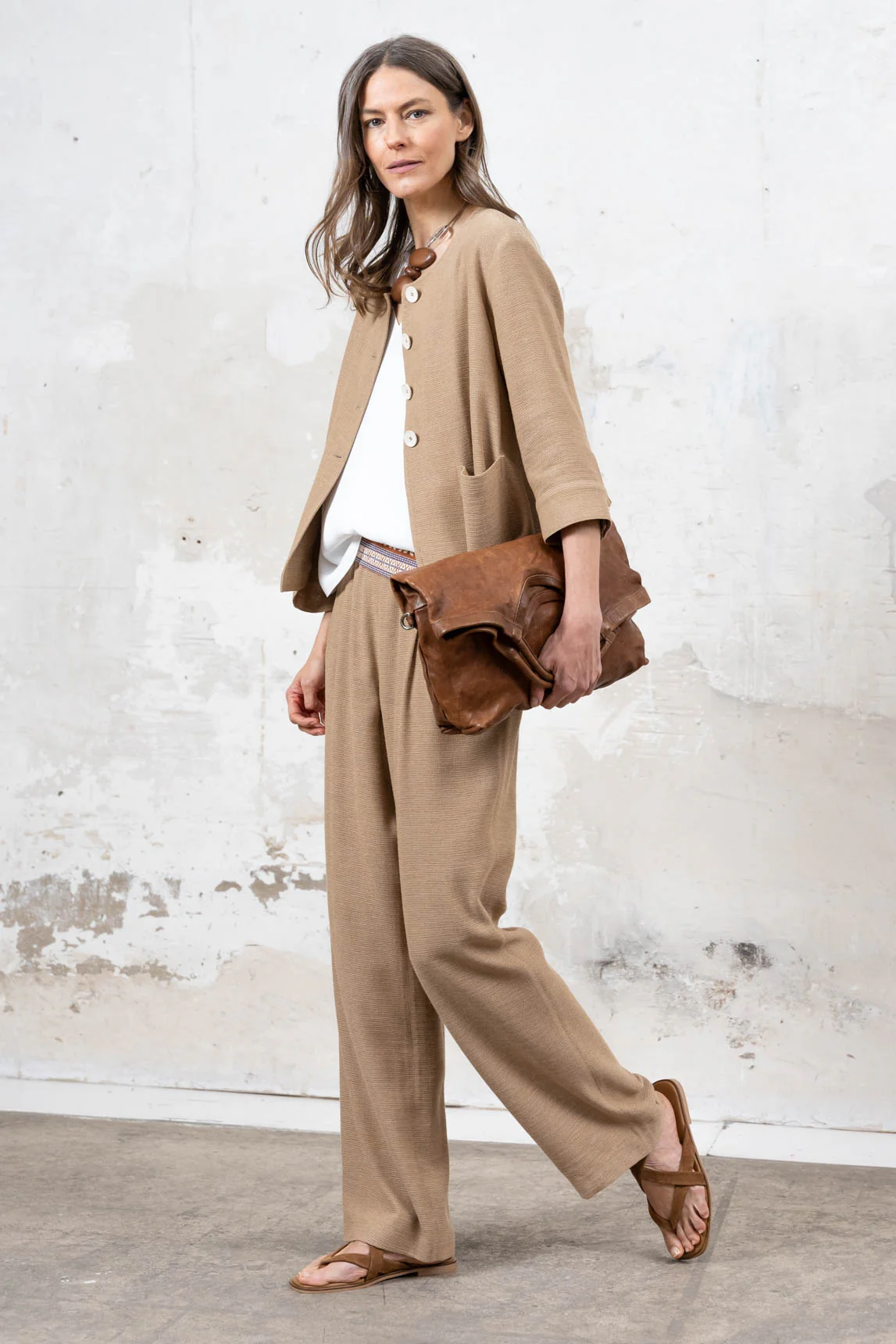 Pantalón Issé camel - Image 6