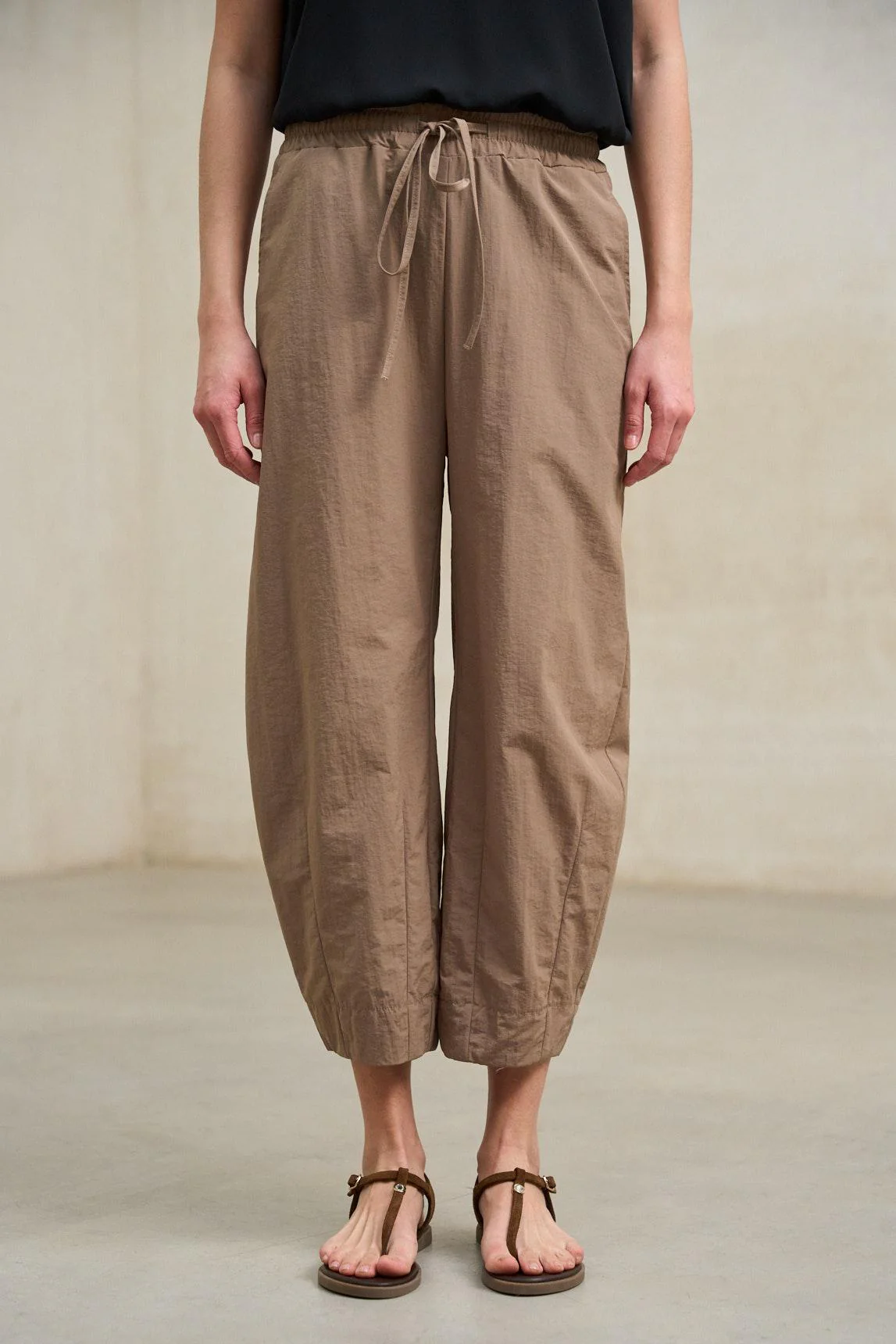 Pantalón Ligne marrón